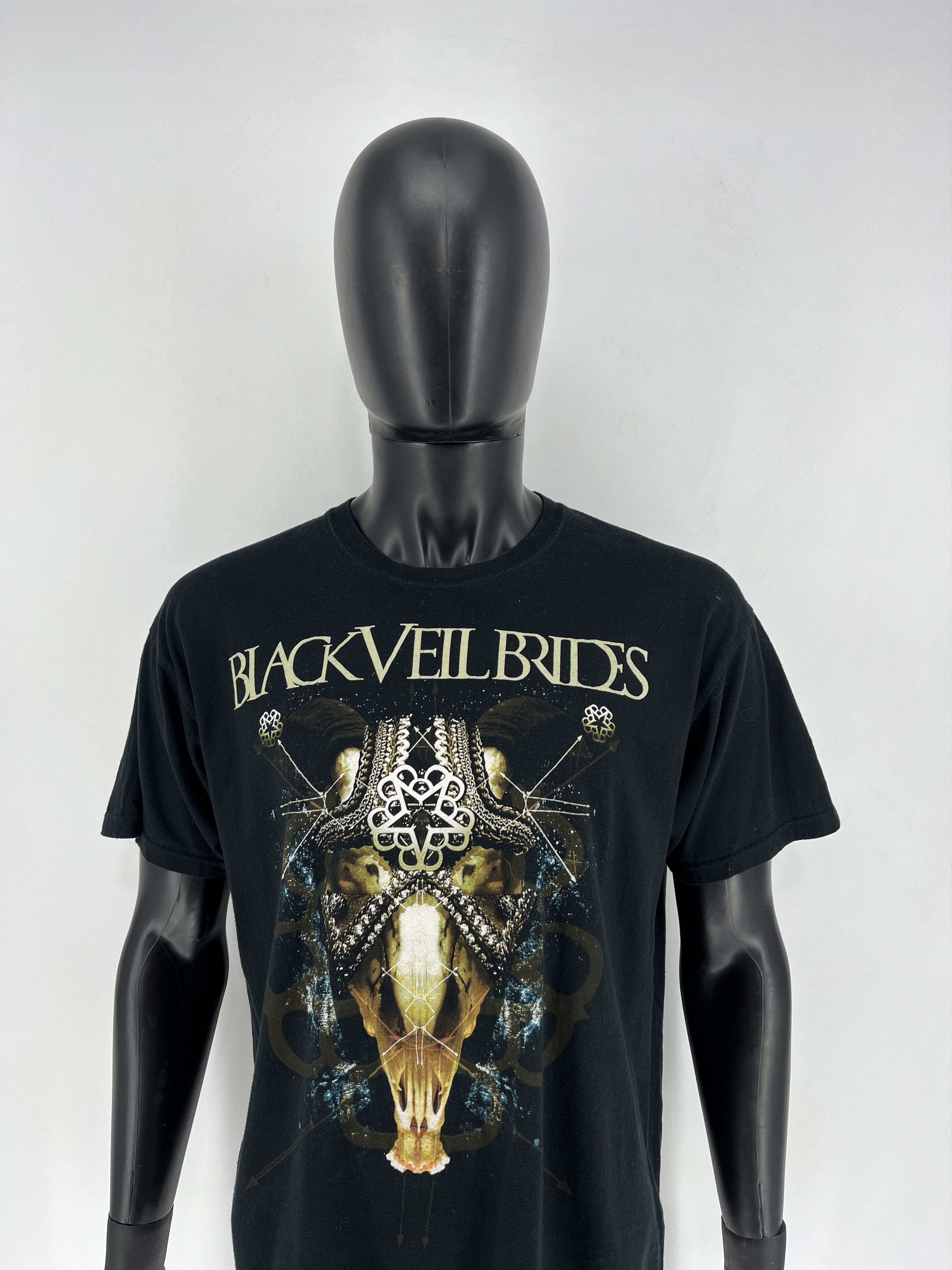 Band Tees × Vintage Vintage Y2K Black Veil Brides Band Tee Shirt Merchandise Size US XL / EU 56 / 4 - 1 Thumbnail