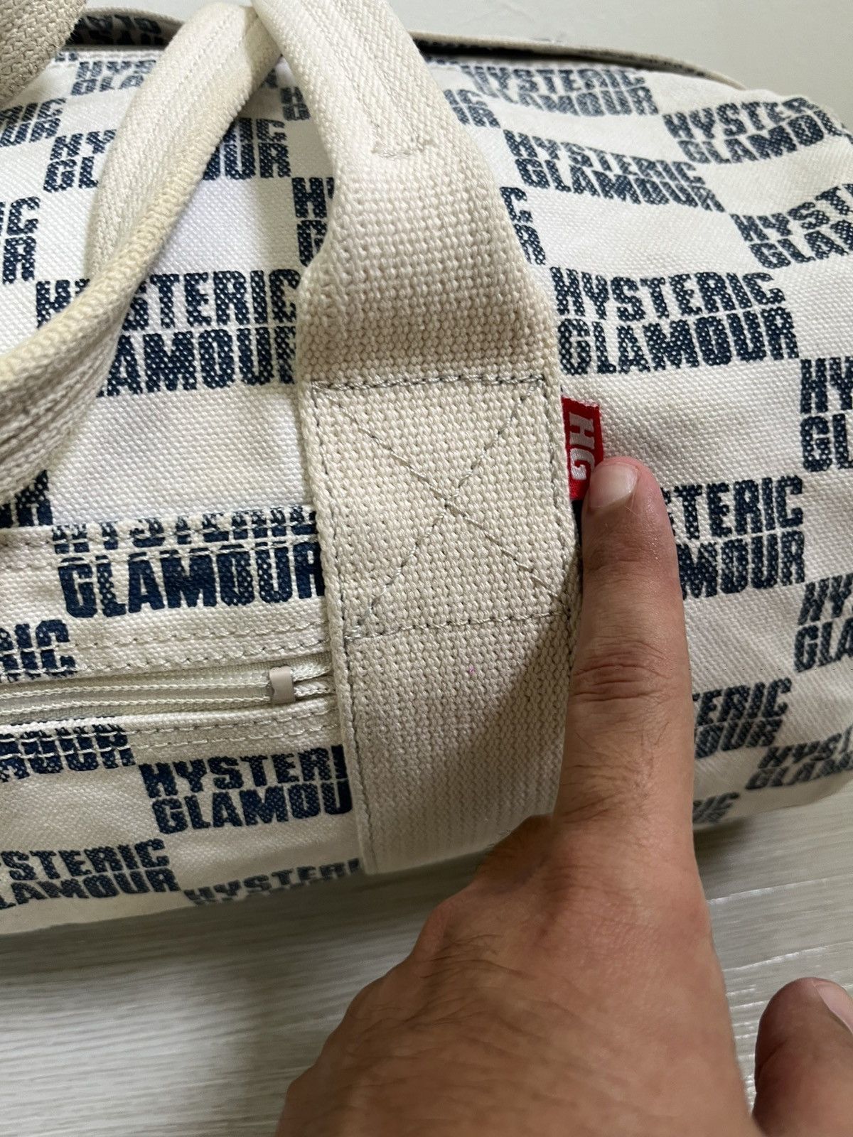 Hysteric Glamour Vintage Hysteric Glamour Boston Bag🇯🇵 Size ONE SIZE - 10 Thumbnail