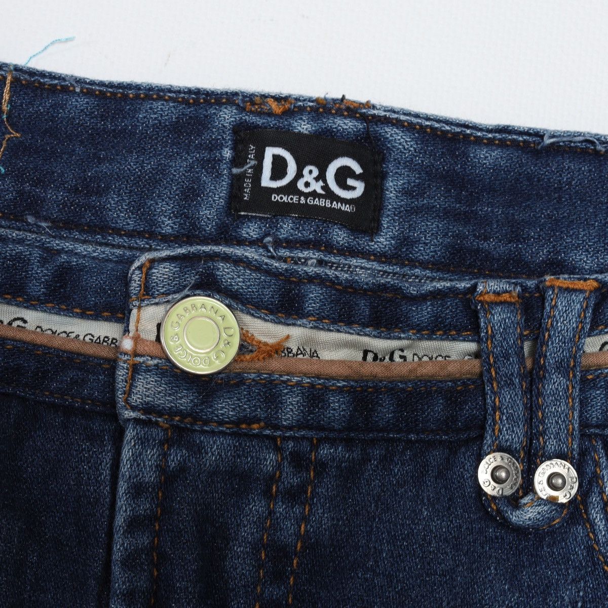 Dolce & Gabbana Dolce Gabbana Denim Jeans Mini Skirt Pocket y2k Size 28" / US 6 / IT 42 - 3 Thumbnail