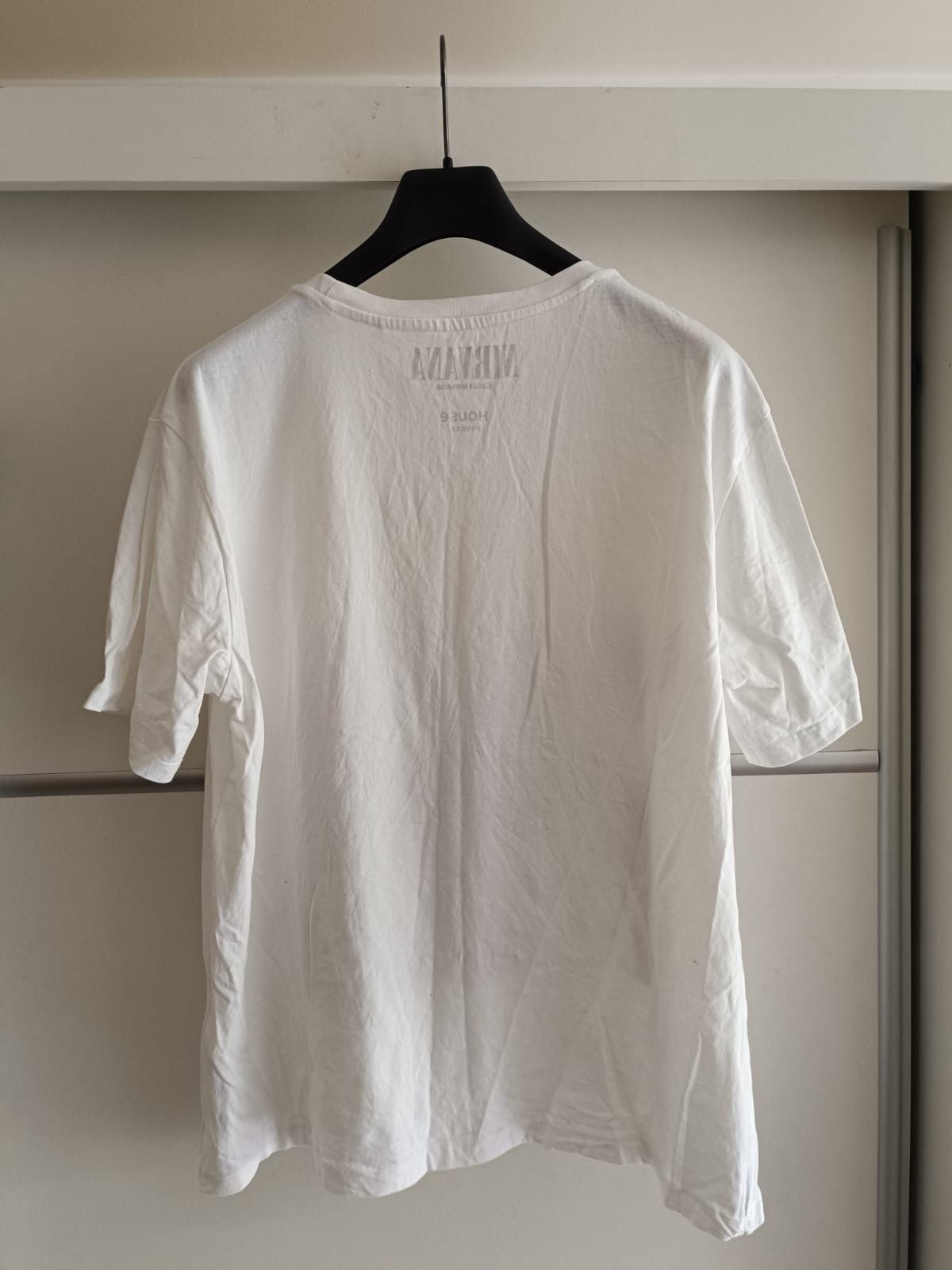 Band Tees × Nirvana White Nirvana t-shirt Size US L / EU 52-54 / 3 - 2 Thumbnail