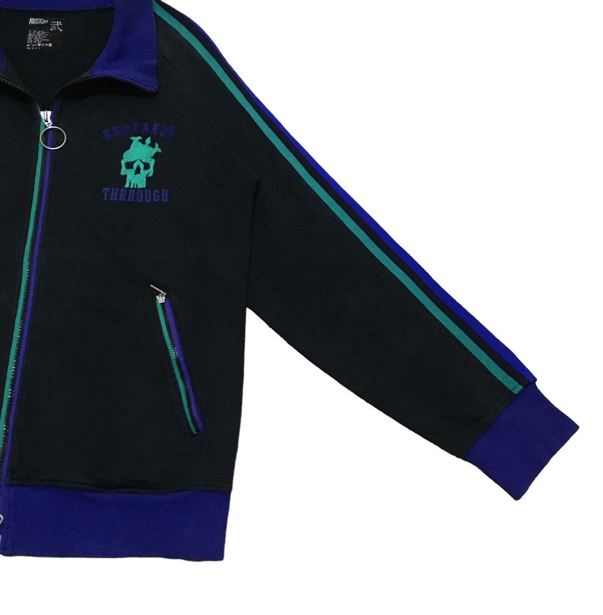 PPFM Rare Design Vintage Japanese Brand PPFM Zipper Jacket 1990s Size US M / EU 48-50 / 2 - 6 Thumbnail