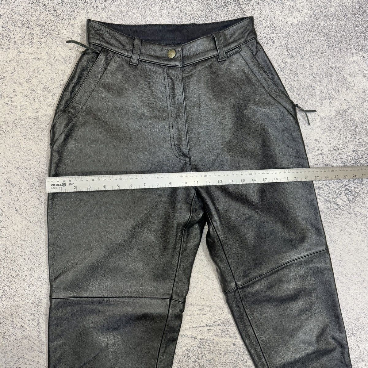 Hein Gericke Classic Gear Hiprotec Leather Motorcycle Pants Size 40 Size 30" / US 8 / IT 44 - 14 Thumbnail