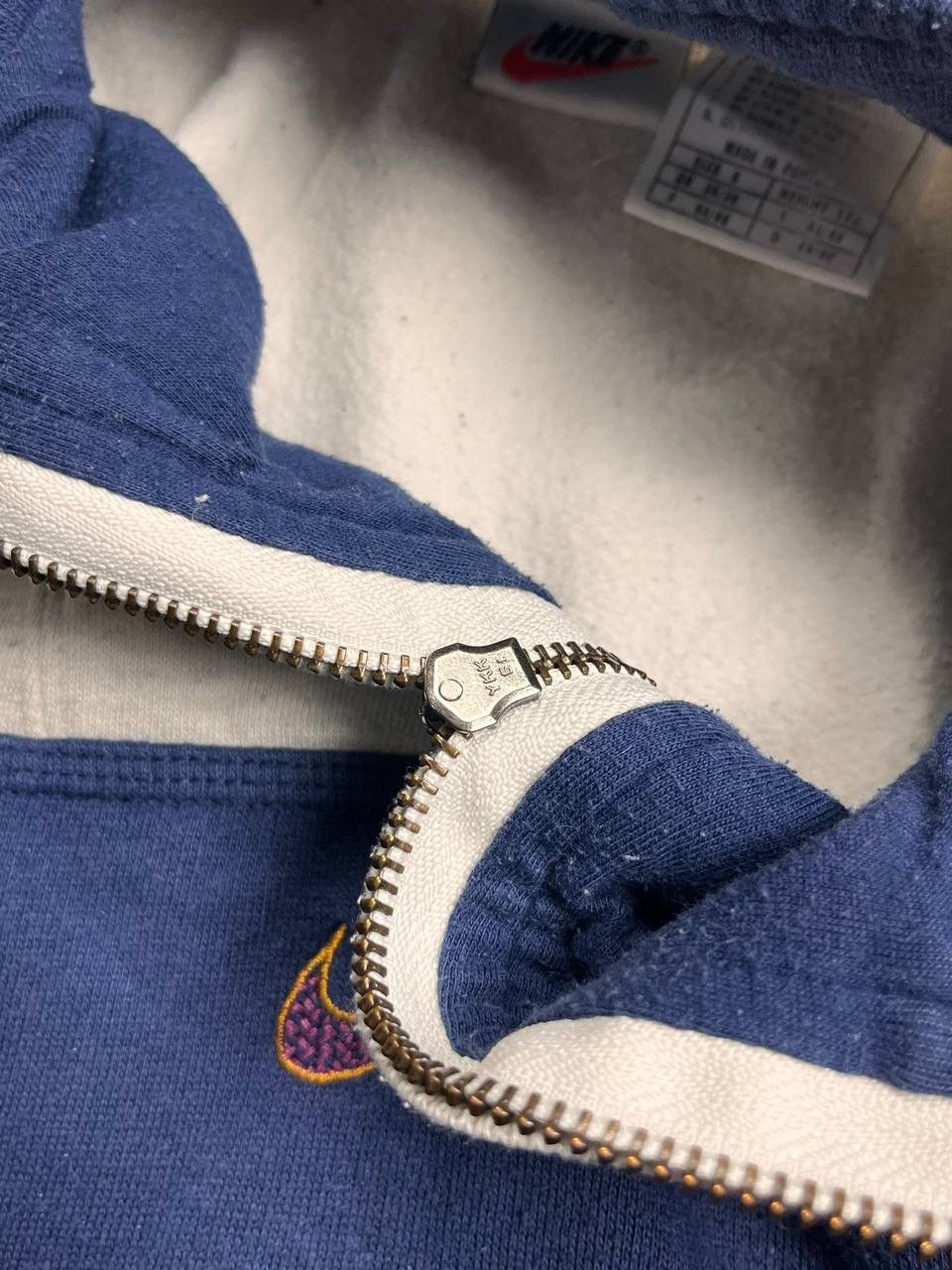 Nike VINTAGE 90s NIKE OREGON BOXY COTTON QUARTER ZIP JACKET S Size US S / EU 44-46 / 1 - 5 Thumbnail