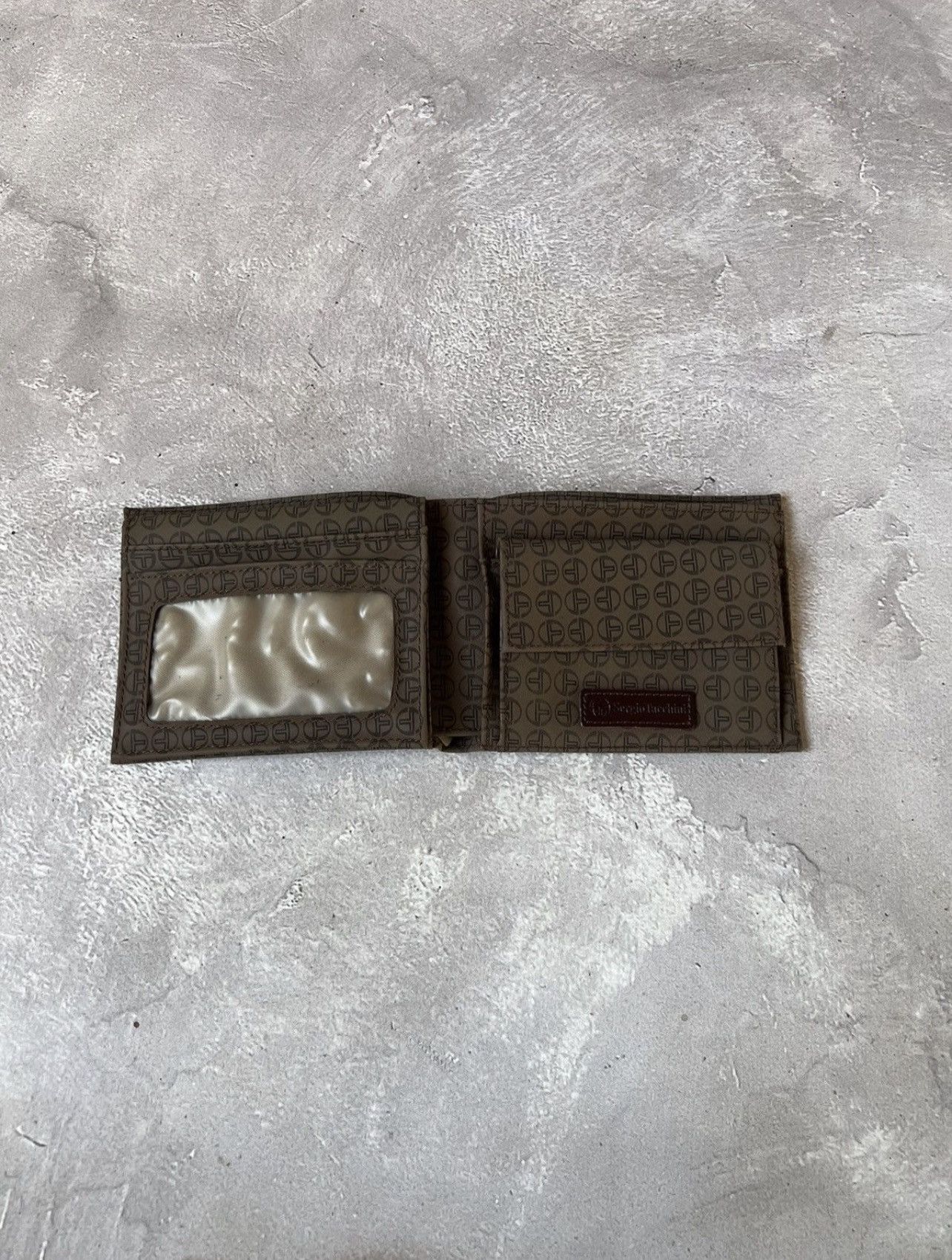 Sergio Tacchini Vintage Sergio Taccini Monogram Handmade Wallet Size ONE SIZE - 3 Thumbnail