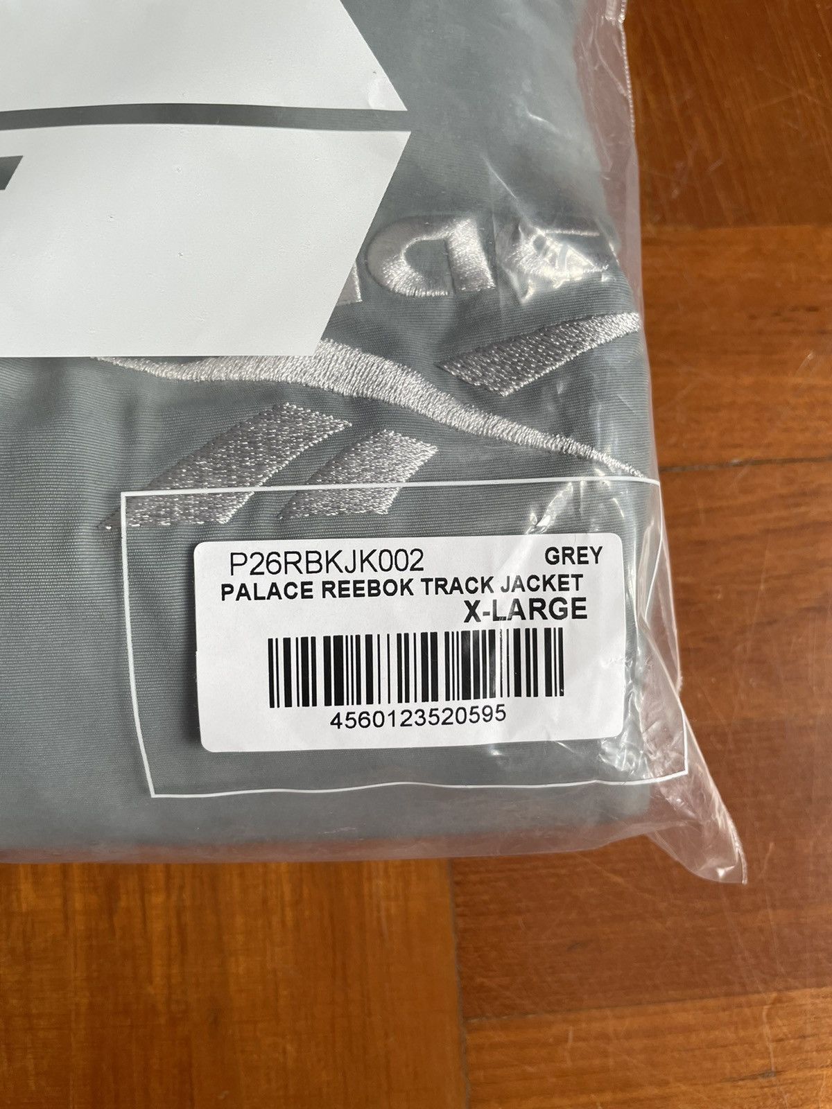 Palace × Reebok PALACE REEBOK TRACK JACKET GREY Size US XL / EU 56 / 4 - 4 Thumbnail