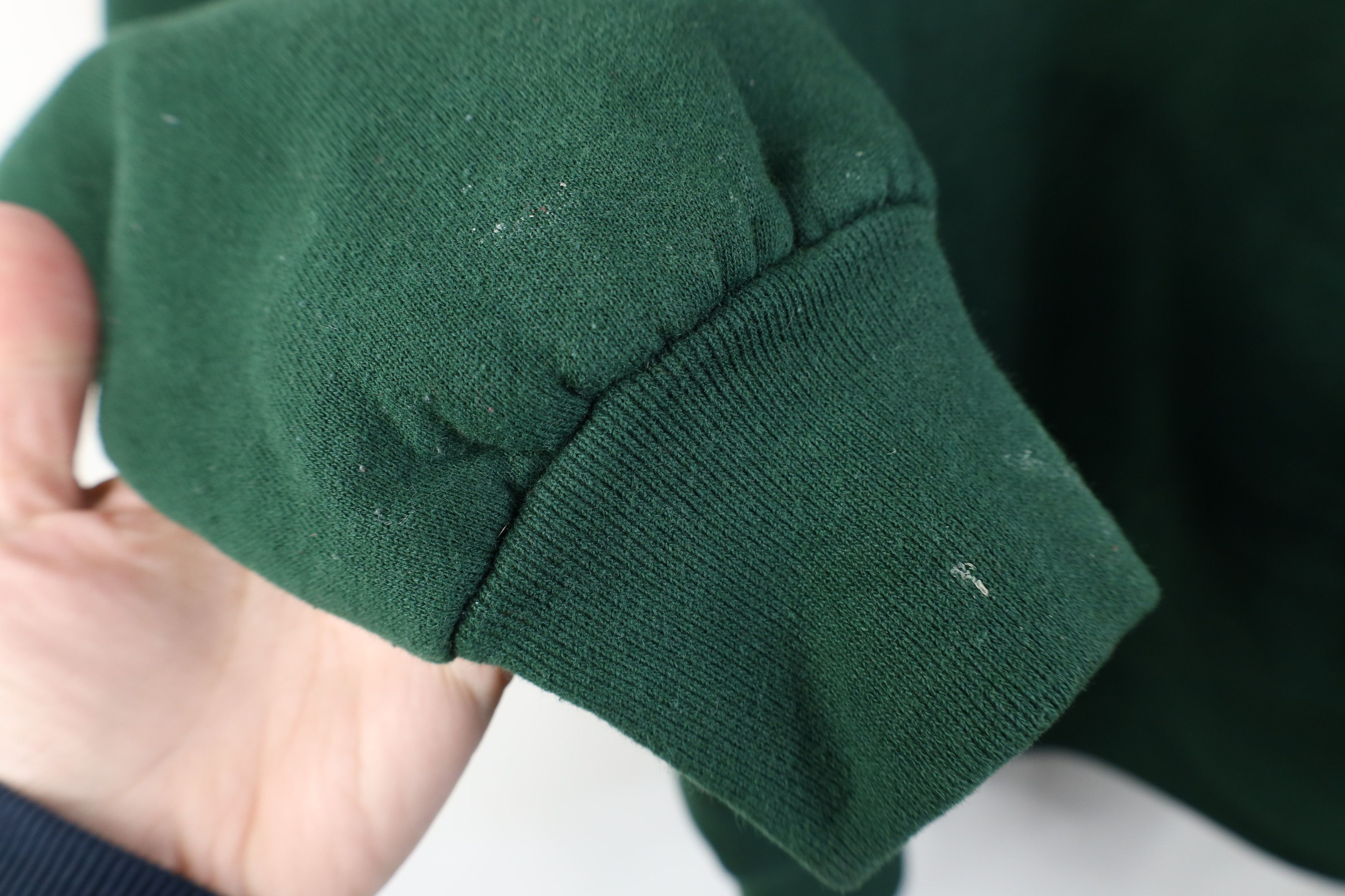 Vintage Vintage 90s Streetwear Crewneck Sweatshirt Hunter Green USA Size US XL / EU 56 / 4 - 7 Thumbnail