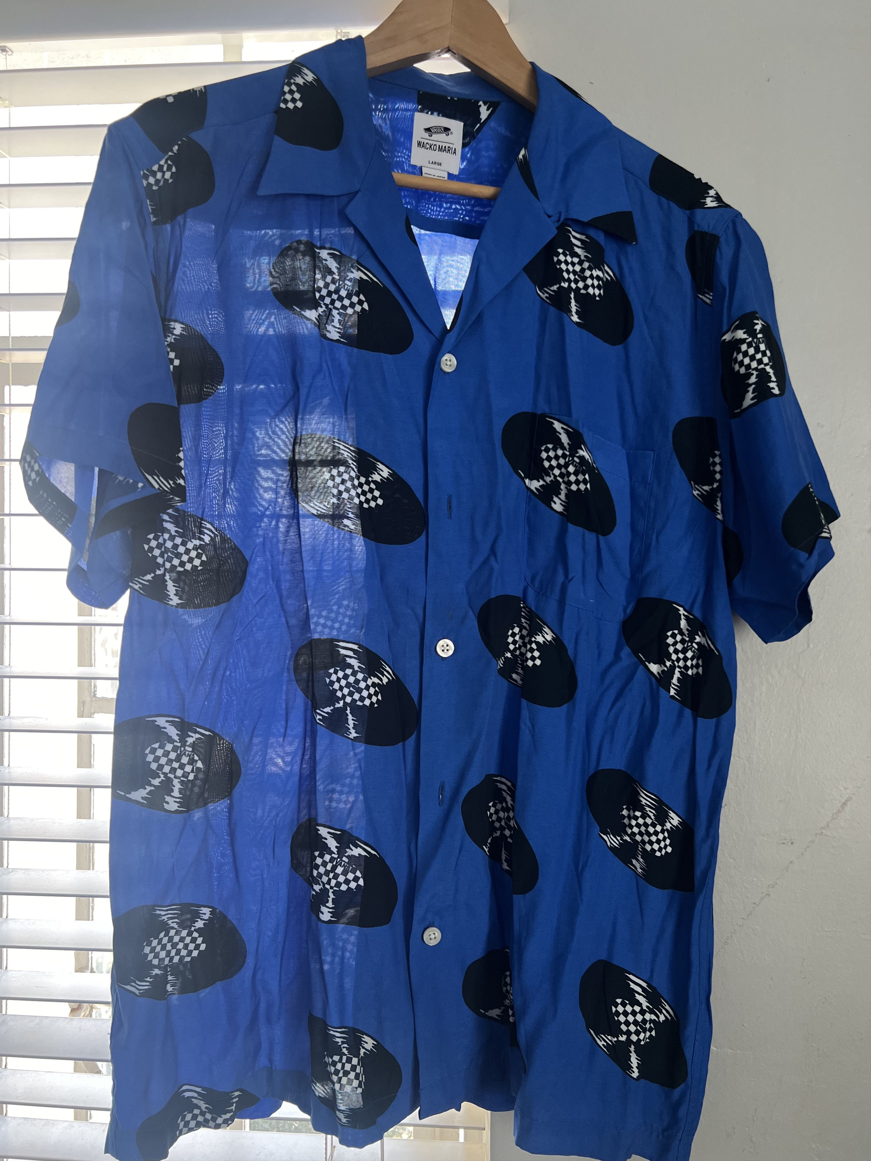 Wacko Maria x Vault by Vans Vinyl Button Up