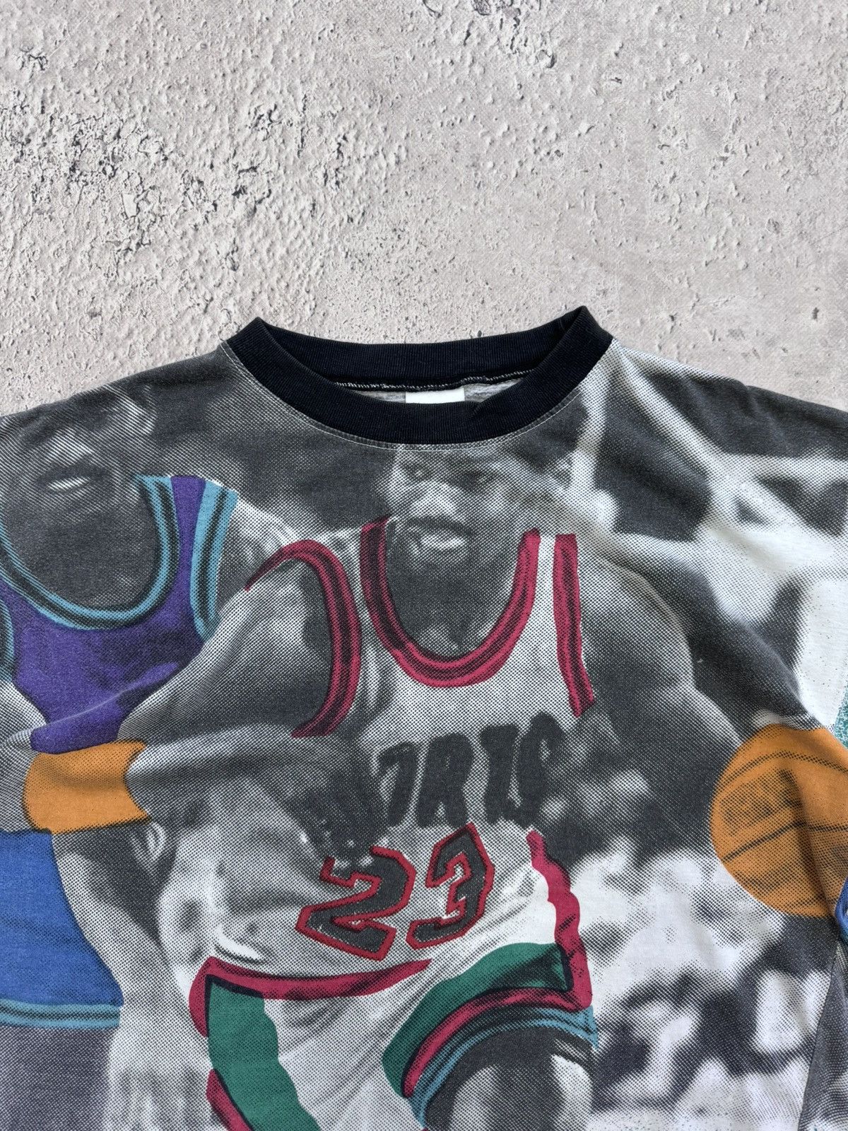 Jordan Brand × Nike × Vintage Vintage 90s Nike Michael Jordan T-Shirt Size US M / EU 48-50 / 2 - 4 Thumbnail