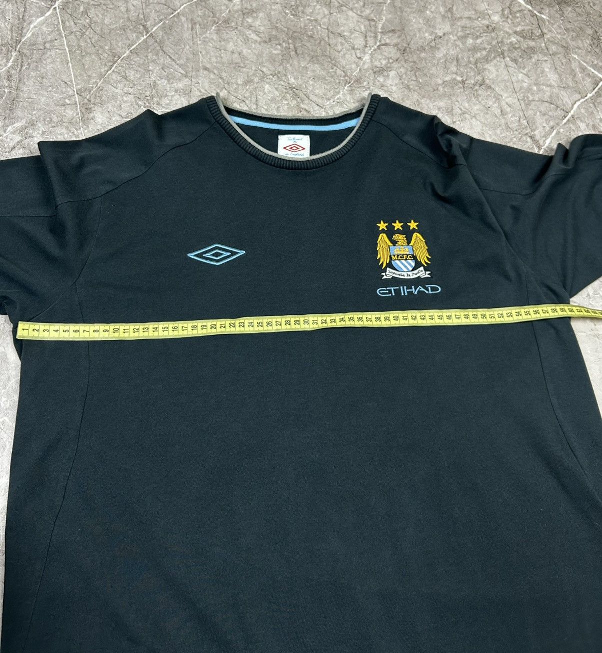 Umbro Umbro 2012-2013 Manchester city long sleeve away jersey Size US XXL / EU 58 / 5 - 9 Thumbnail