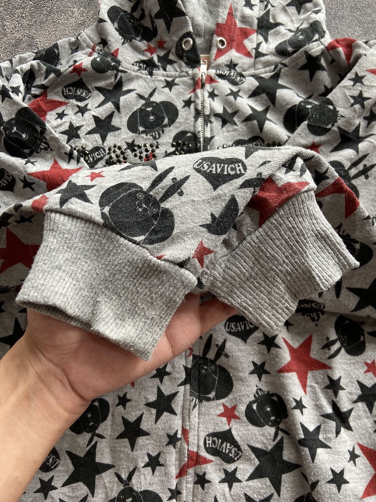 Japanese Brand Usavich Bunny Hoodie Hysteric Glamour Style Size US M / EU 48-50 / 2 - 7 Thumbnail