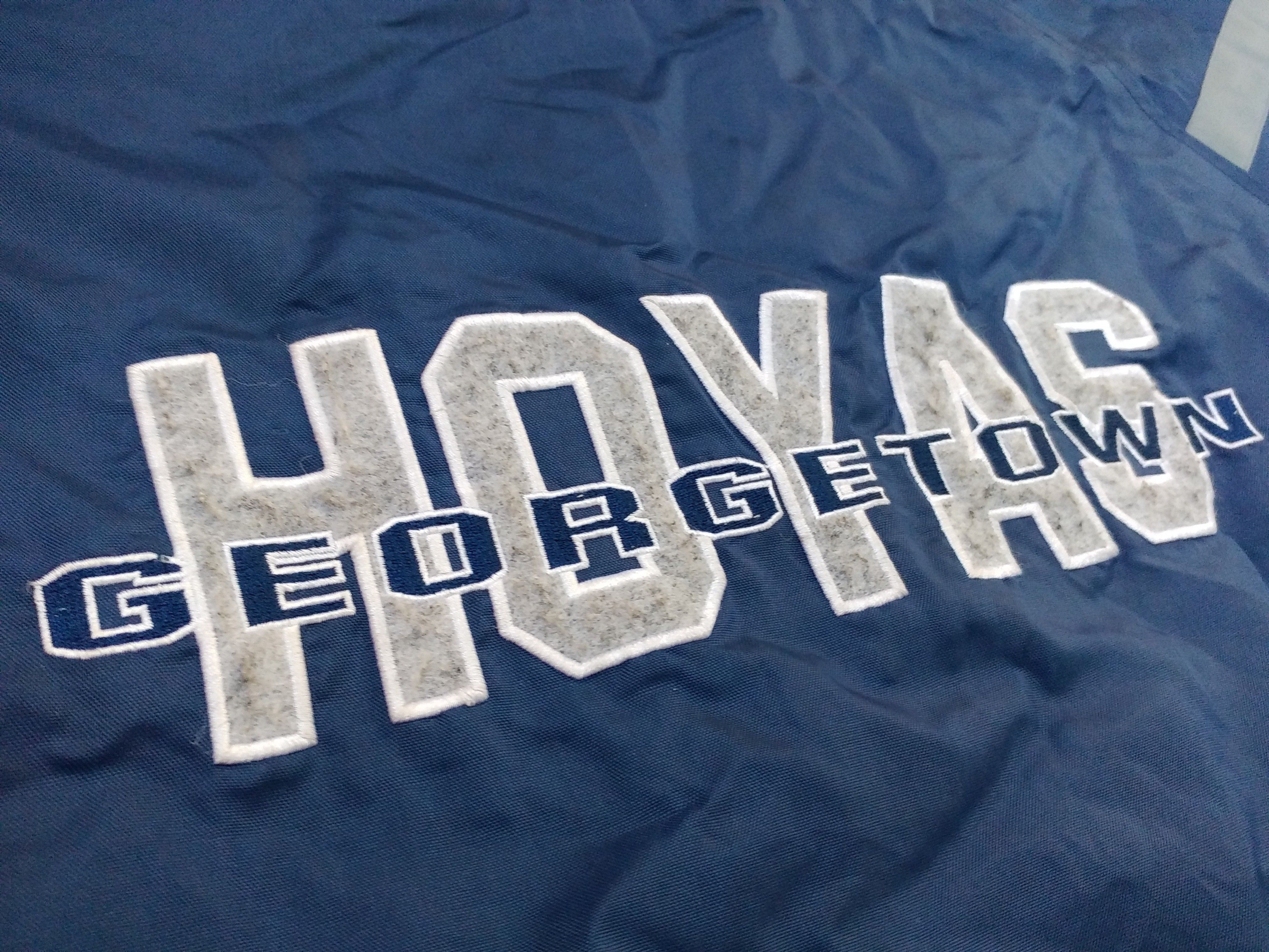 NBA × Nutmeg NBA Georgetown Hoyas jacket, Nutmeg NCAA, vintage M Size US M / EU 48-50 / 2 - 8 Thumbnail