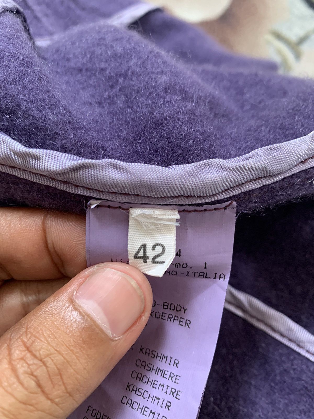Other MC Milano Cashmere Jacket Made in Italy Size XS / US 0-2 / IT 36-38 - 9 Thumbnail