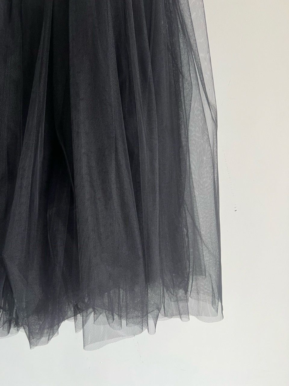 Comme des Garcons COMME des GARCONS Nylon Layered Tulle Mide Skirt sheer mesh Size 27" / US 4 / IT 40 - 3 Thumbnail