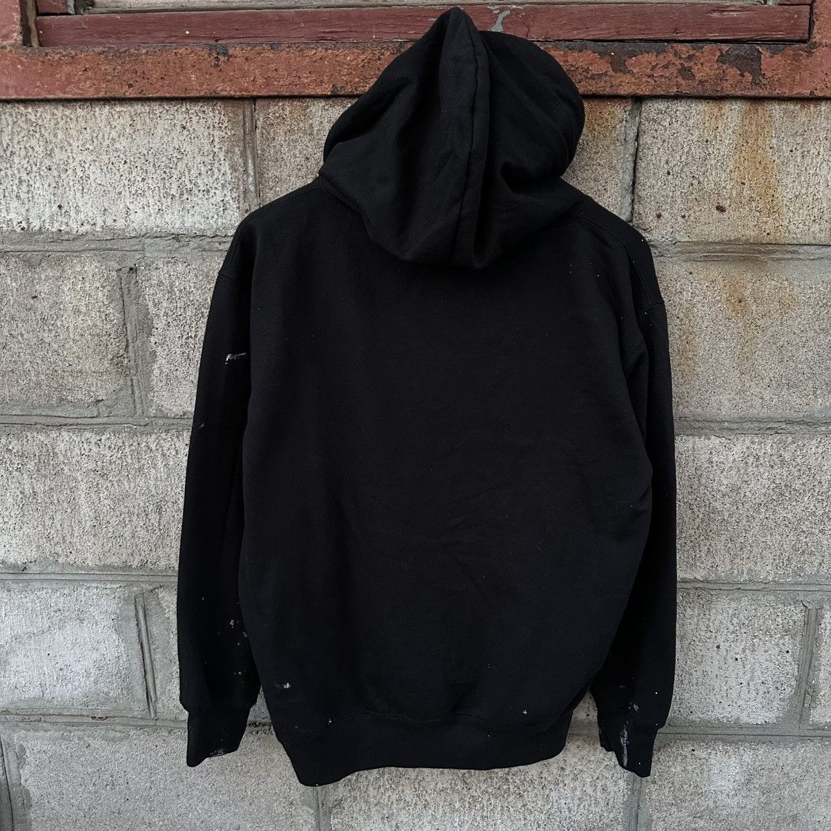Hypebeast Vintage Snap On Hoodie Big Logo Trashed Workwear Size M Y2K Size US M / EU 48-50 / 2 - 2 Thumbnail