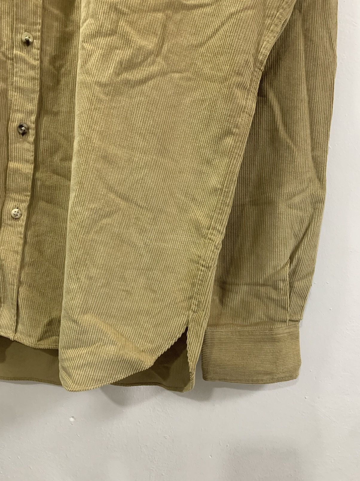 De Bonne Facture DE BONNE FACTURE BUTTON-DOWN COLLAR COTTON-CORDUROY SHIRT Size US L / EU 52-54 / 3 - 6 Thumbnail
