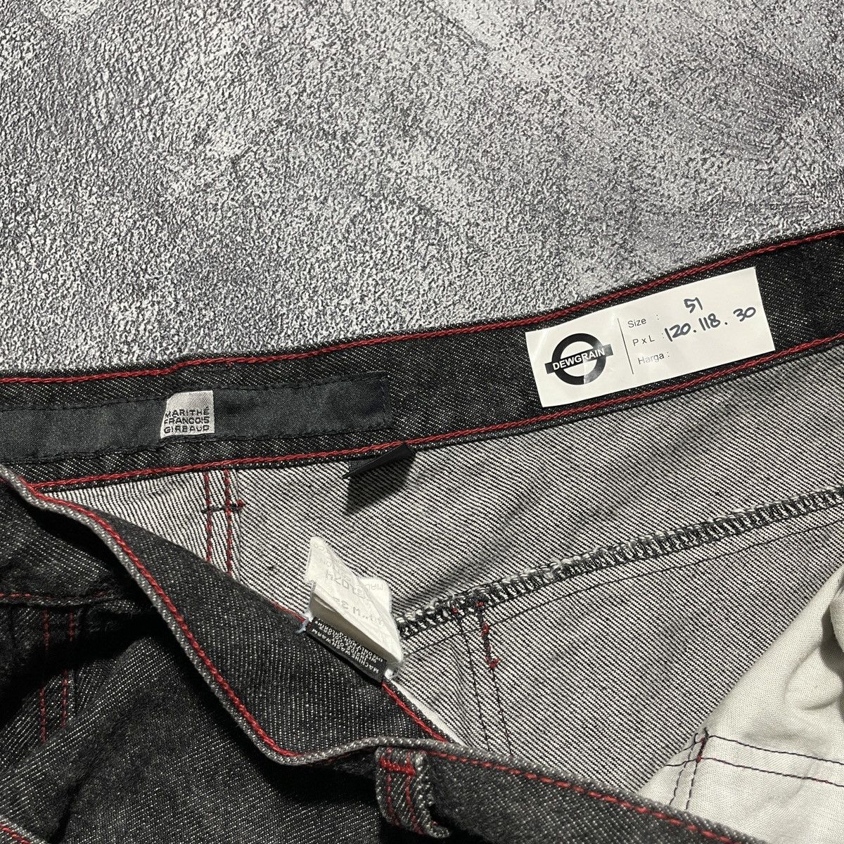 Avirex × Marithe + Francois Girbaud Rare! Baggy Jeans Marithe Francois Girbaud Big Size Size US 44 / EU 60 - 4 Thumbnail