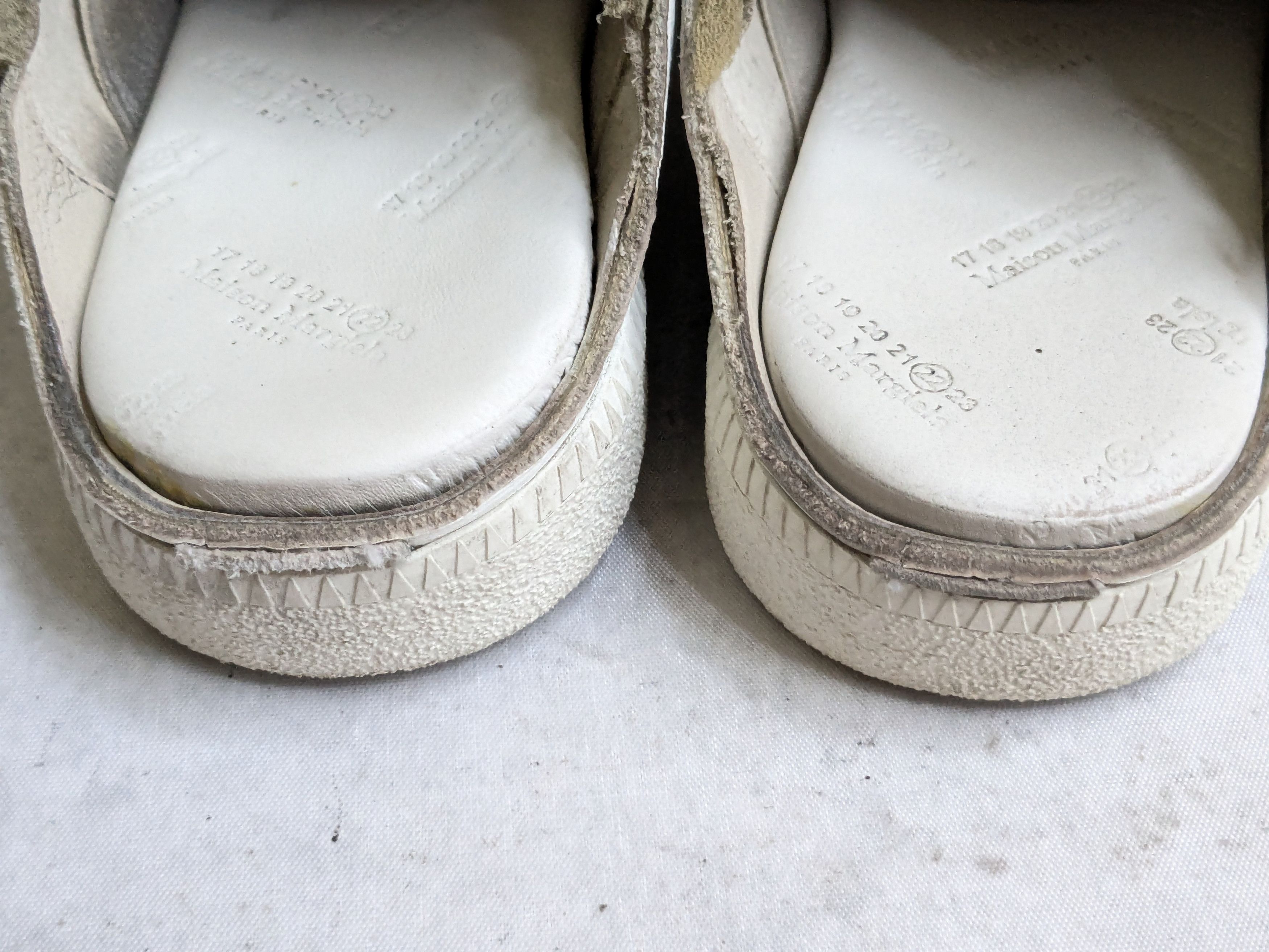 Maison Margiela Maison Margiela GAT Replica White Gray 38.5 8.5 Size US 8.5 / IT 38.5 - 11 Thumbnail