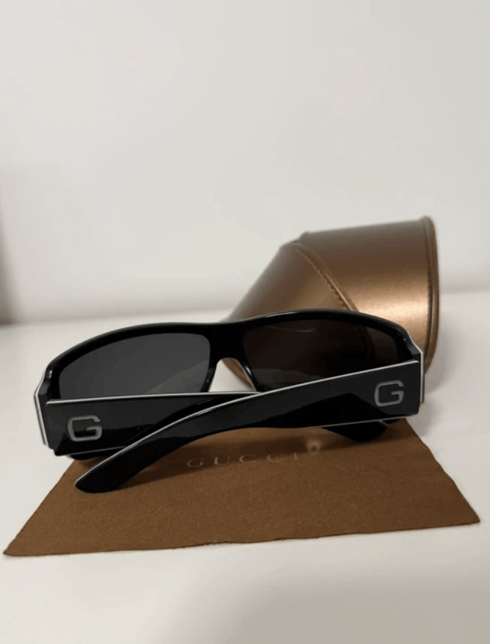Gucci Gucci Sunglasses 🇺🇸 TAX FREE GG Mask Logo Shield Sport Size ONE SIZE - 2 Thumbnail