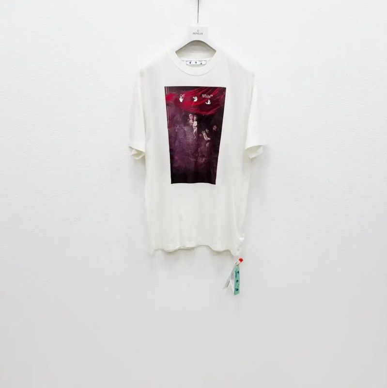 Off-White Off-White White Cotton Short Sleeve T-Shirt 0089 Size US S / EU 44-46 / 1 - 1 Thumbnail