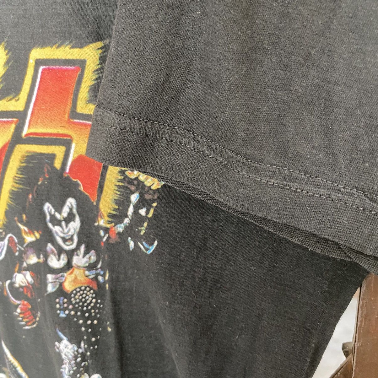 KISS Vintage 90s Kiss Destroyer band Tshirt Size US M / EU 48-50 / 2 - 5 Thumbnail