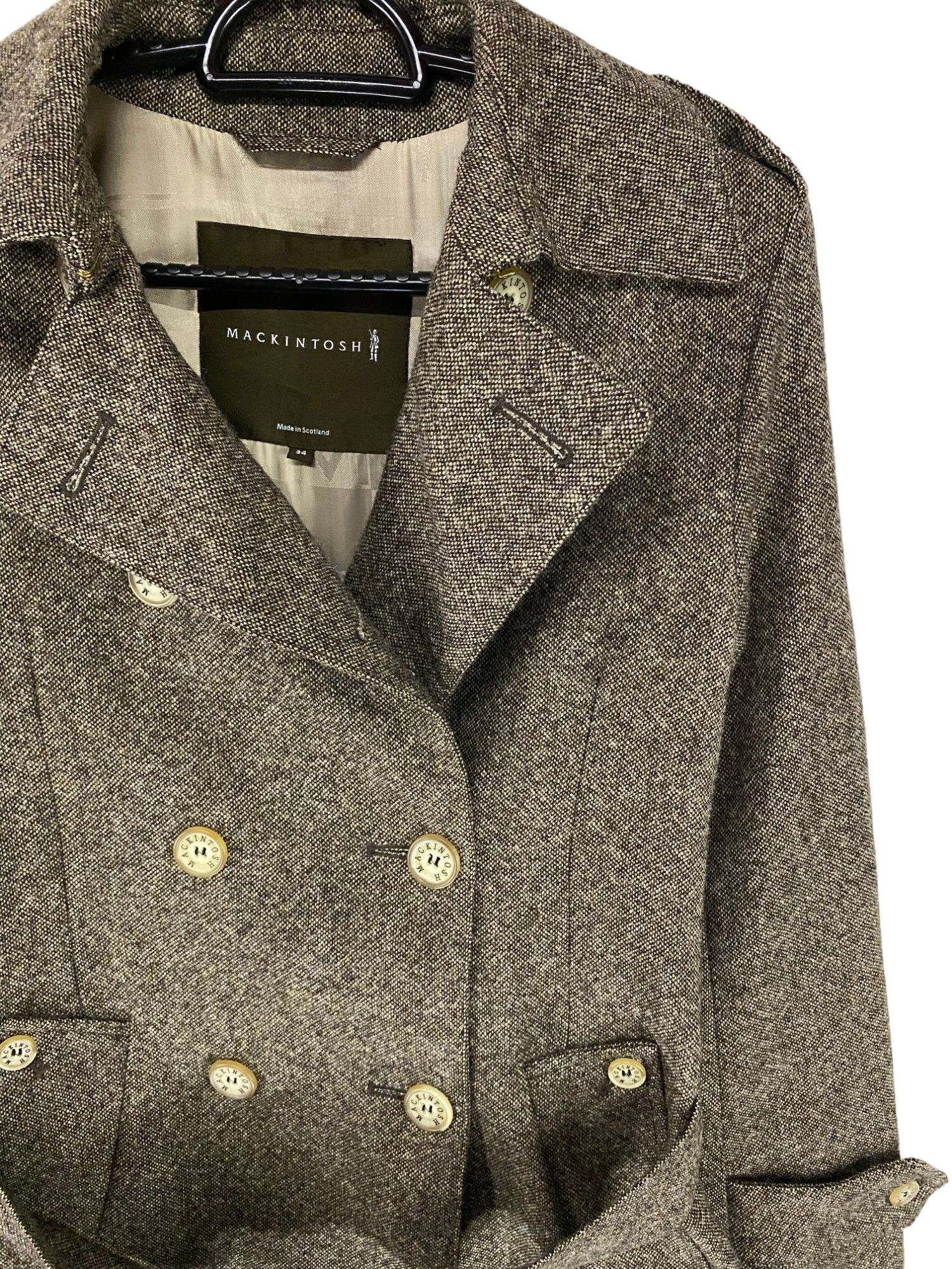 Designer × Mackintosh Mackintosh double breasted wool coat Size US XS / EU 42 / 0 - 6 Thumbnail