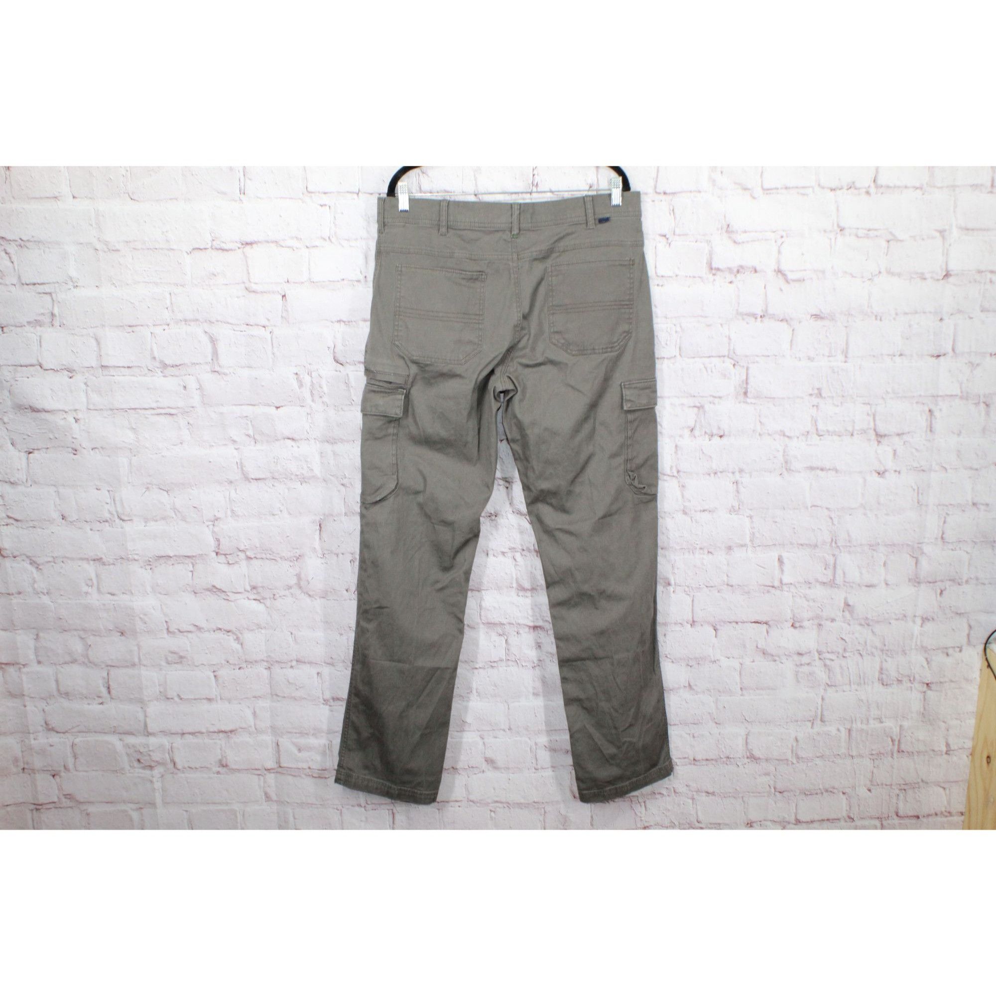 L.L. Bean LL Bean Men's BeanFlex Canvas Pants Cargo 2.0 Straight Leg Size US 35 - 6 Thumbnail