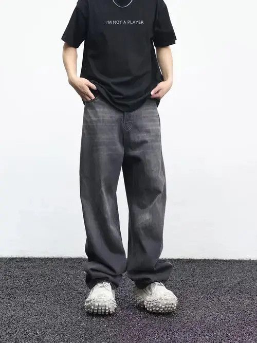 Vintage fade distressed baggy pants Size US 34 / EU 50 - 4 Thumbnail