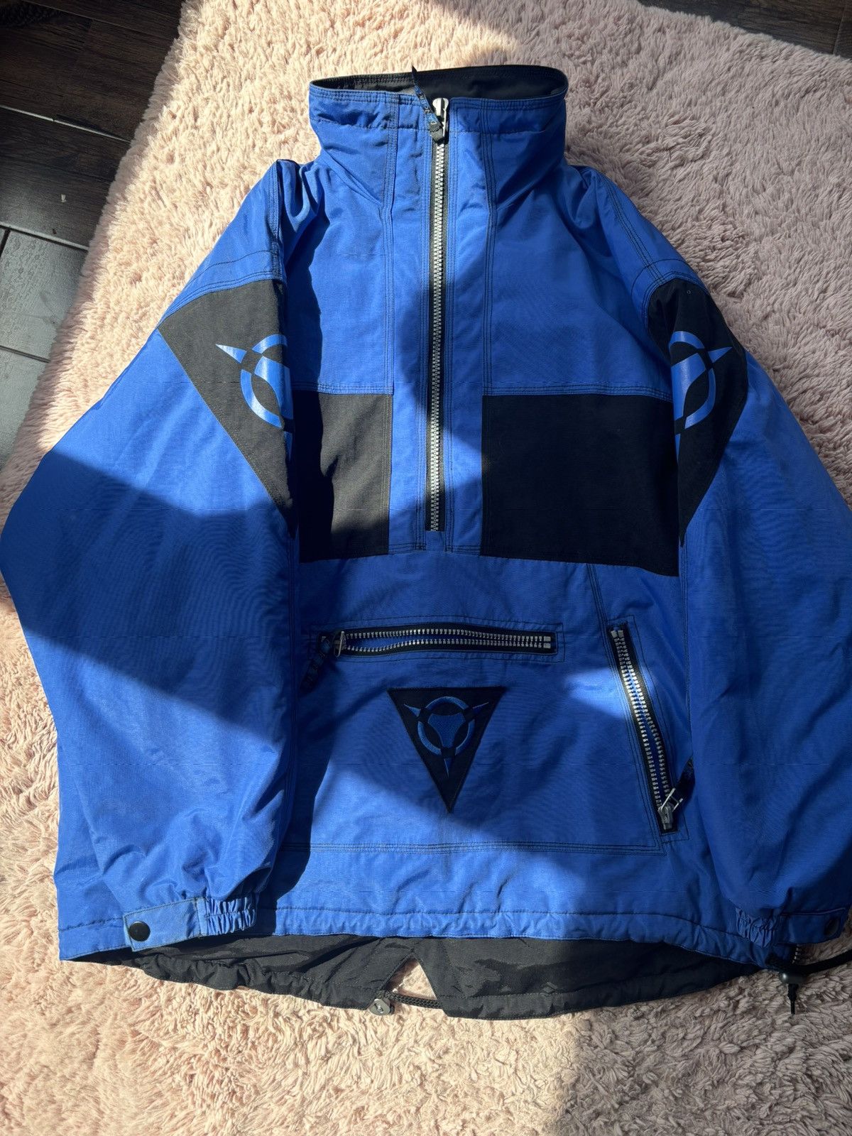 Vintage Windbreaker Jacket Size US XL / EU 56 / 4 - 1 Thumbnail