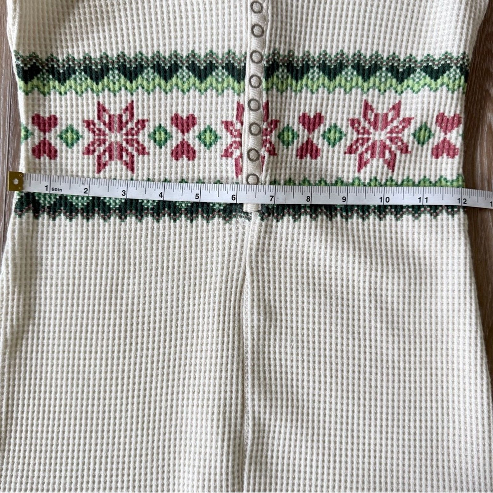 Urban Outfitters Urban Outfitters Out From Under Waffle Fair Isle Romper M Size 24" / US 00 / IT 34 - 12 Thumbnail