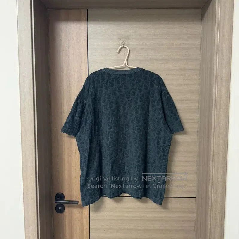 Dior Dior Men's XL Charcoal Cotton T-Shirt . Size US XL / EU 56 / 4 - 2 Thumbnail