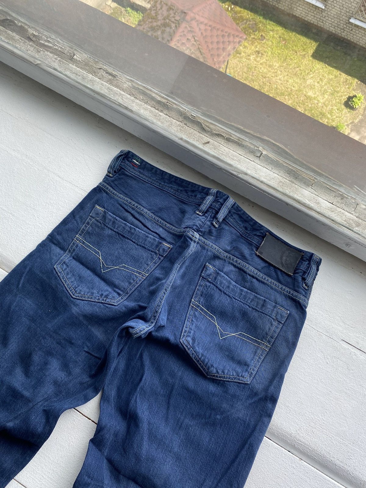 Diesel 🔥OPIUM PUNK DIESEL BAGGY FLARED SUN FADED DISTRESSED JEANS Size US 34 / EU 50 - 9 Thumbnail