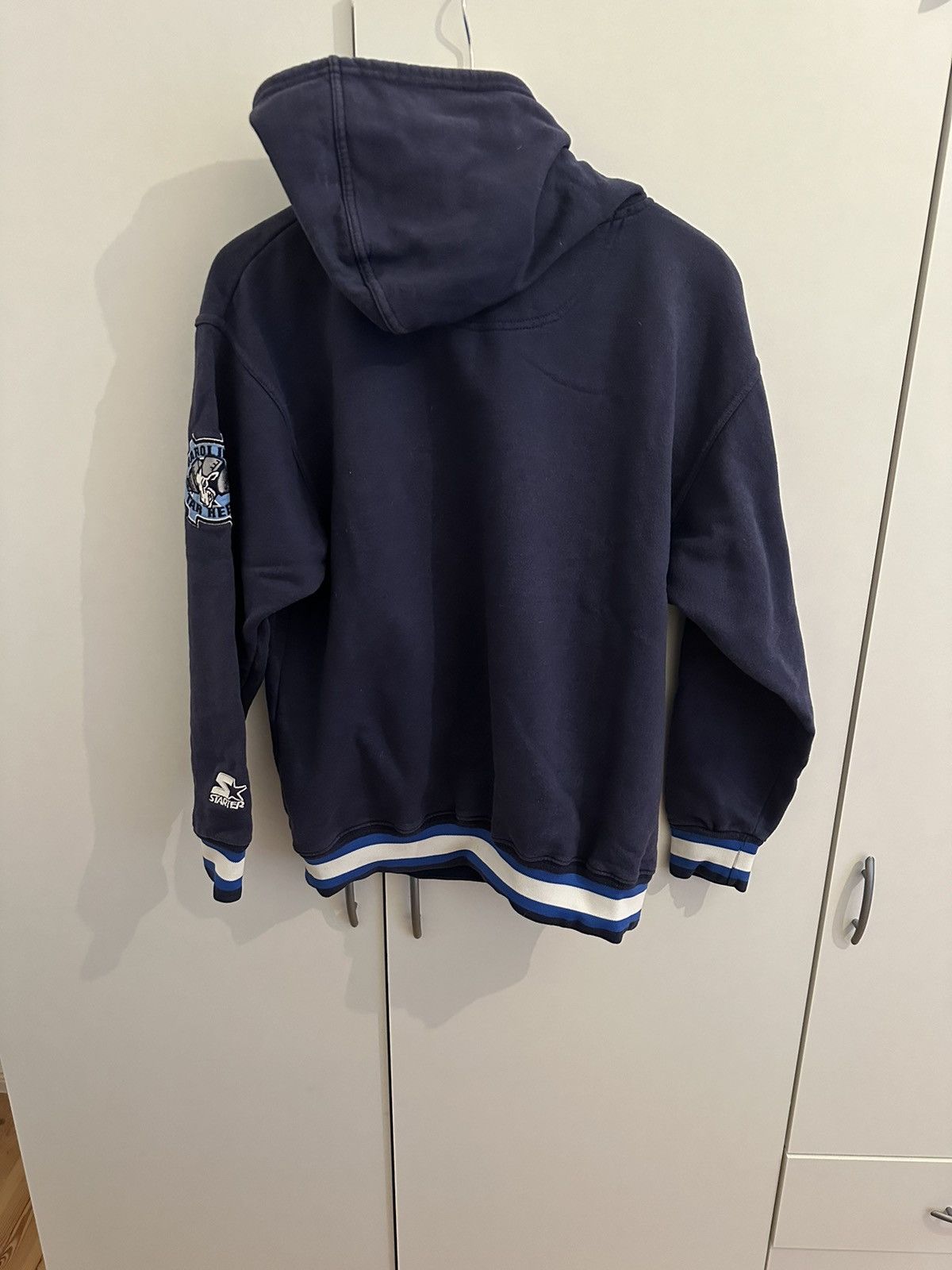 Starter Starter Hoodie Pullover North Carolina Size M Tar Heels Size US M / EU 48-50 / 2 - 8 Thumbnail