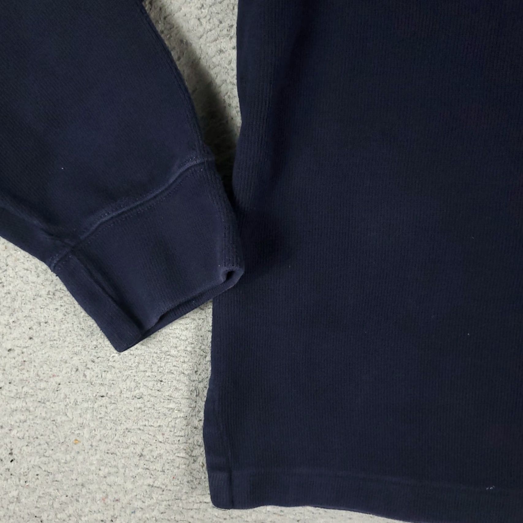 Ralph Lauren VINTAGE Ralph Lauren Sweater Pullover Men XL Blue 1/4 Zip Knit Logo Classic Size US XL / EU 56 / 4 - 4 Thumbnail