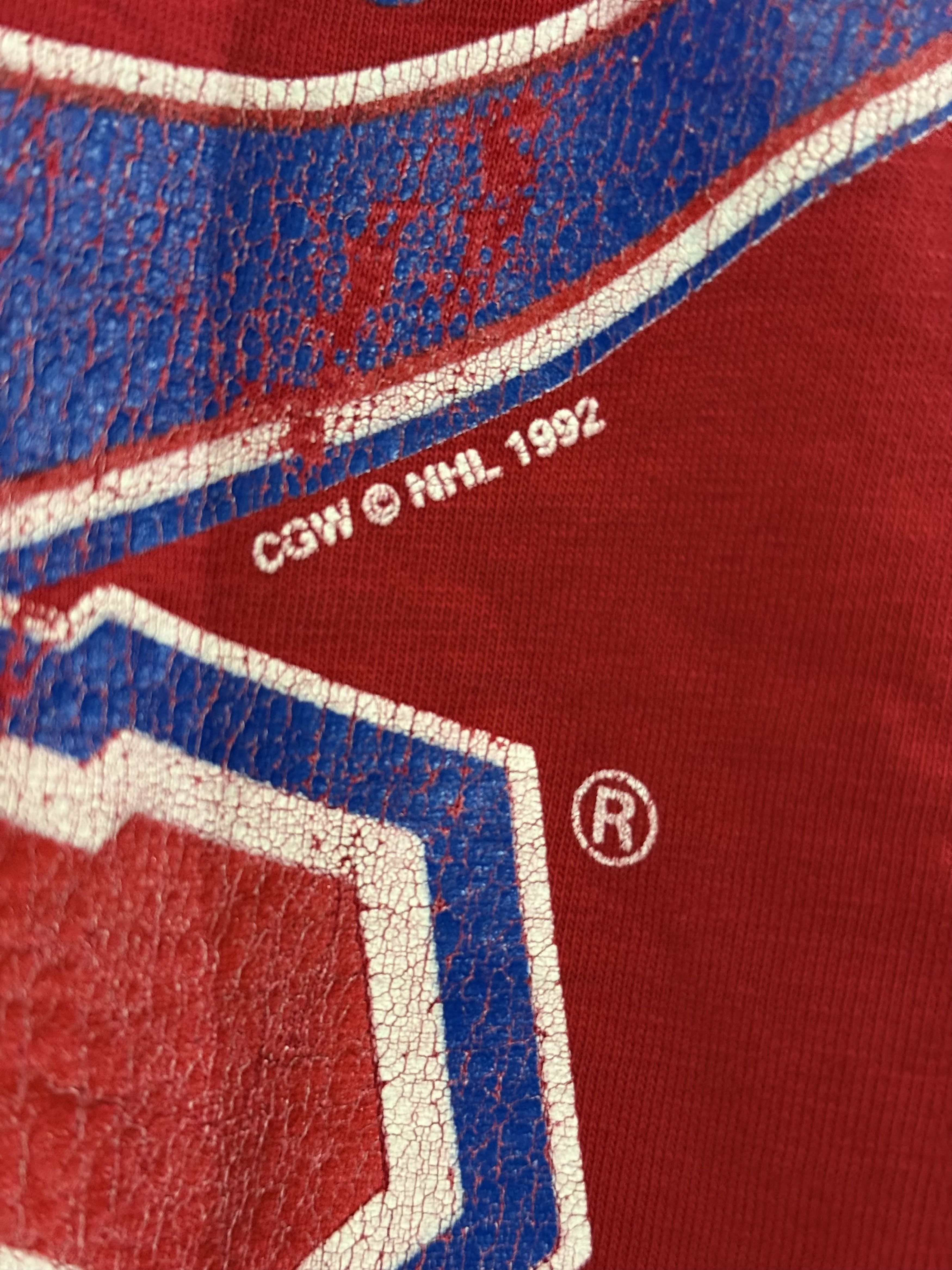 Vintage Vintage 1992 Montreal Canadiens NHL Tee USA L Size US XL / EU 56 / 4 - 1 Thumbnail