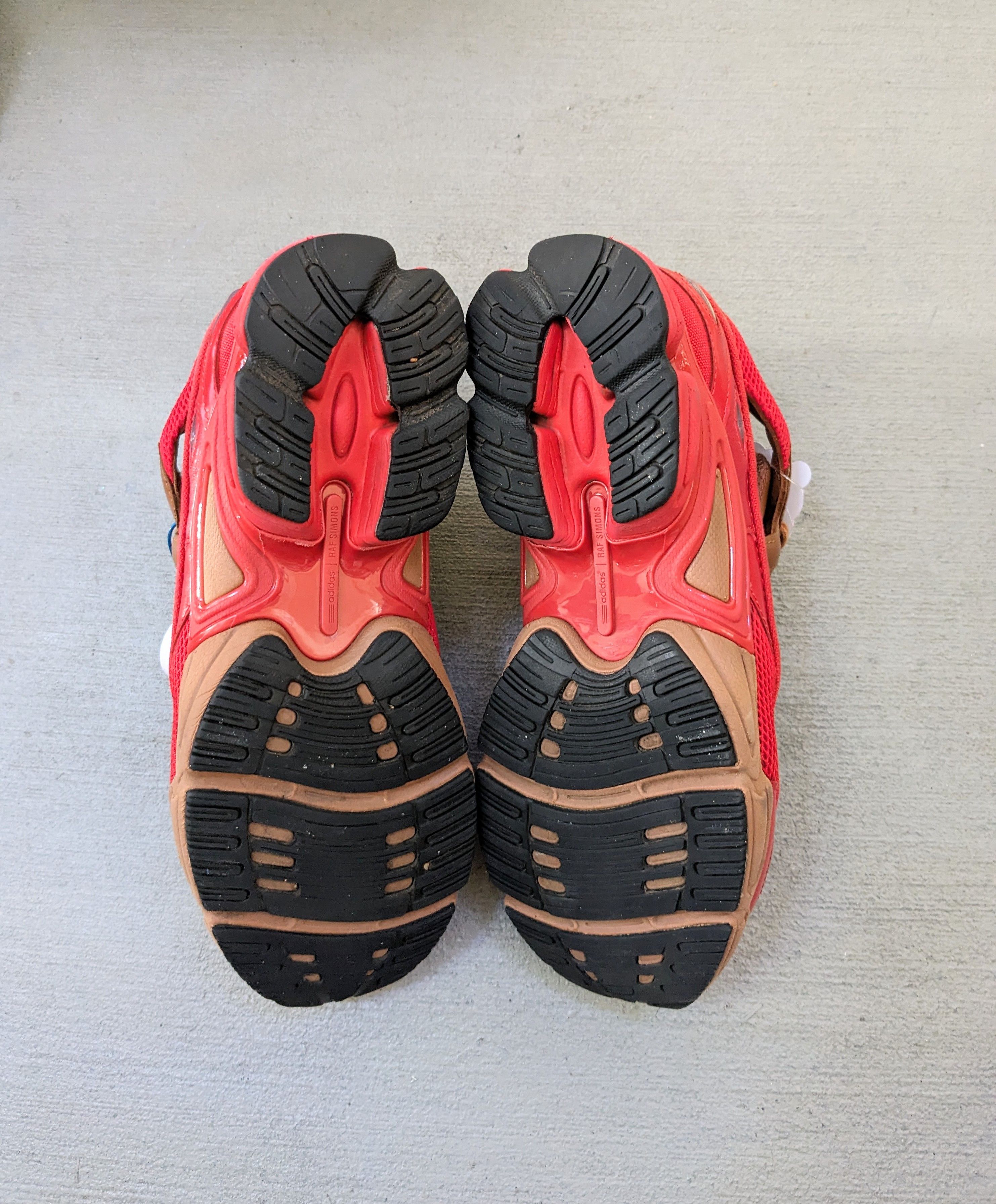 Adidas × Raf Simons Adidas Raf Simons Ozweego Replicant 8.5 B22513 Red Gold Size US 8.5 / EU 41-42 - 14 Thumbnail