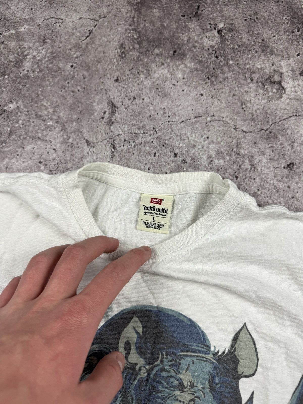 Ecko Unltd. Vintage Ecko Unltd T Shirt Big Logo Baggy Y2K Avantgarde 90s Size US L / EU 52-54 / 3 - 5 Thumbnail