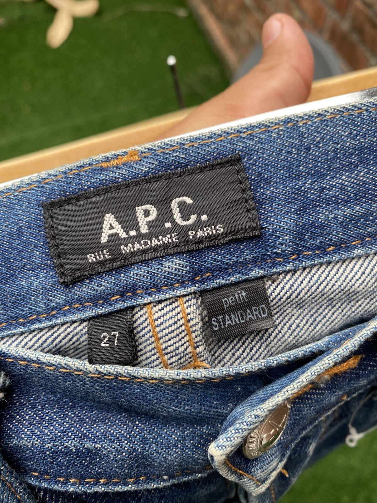 A.P.C. × Japanese Brand W30x30 A.P.C redline denime skinny type Size 30" / US 8 / IT 44 - 7 Thumbnail