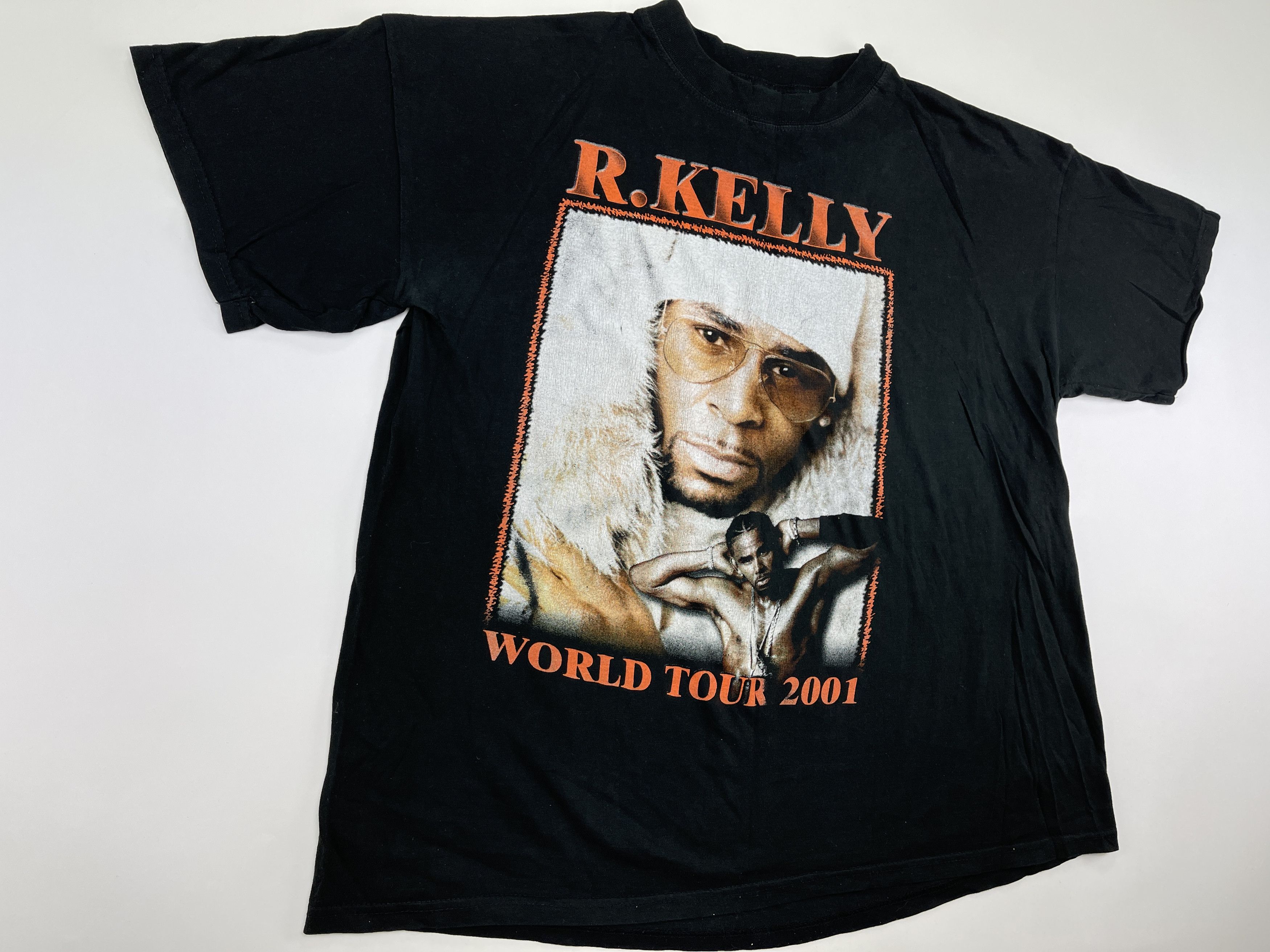 Rap Tees × Vintage R Kelly t-shirt, The TP-2.com Tour 2001, vintage, 2 SIDED XL Size US XL / EU 56 / 4 - 3 Thumbnail