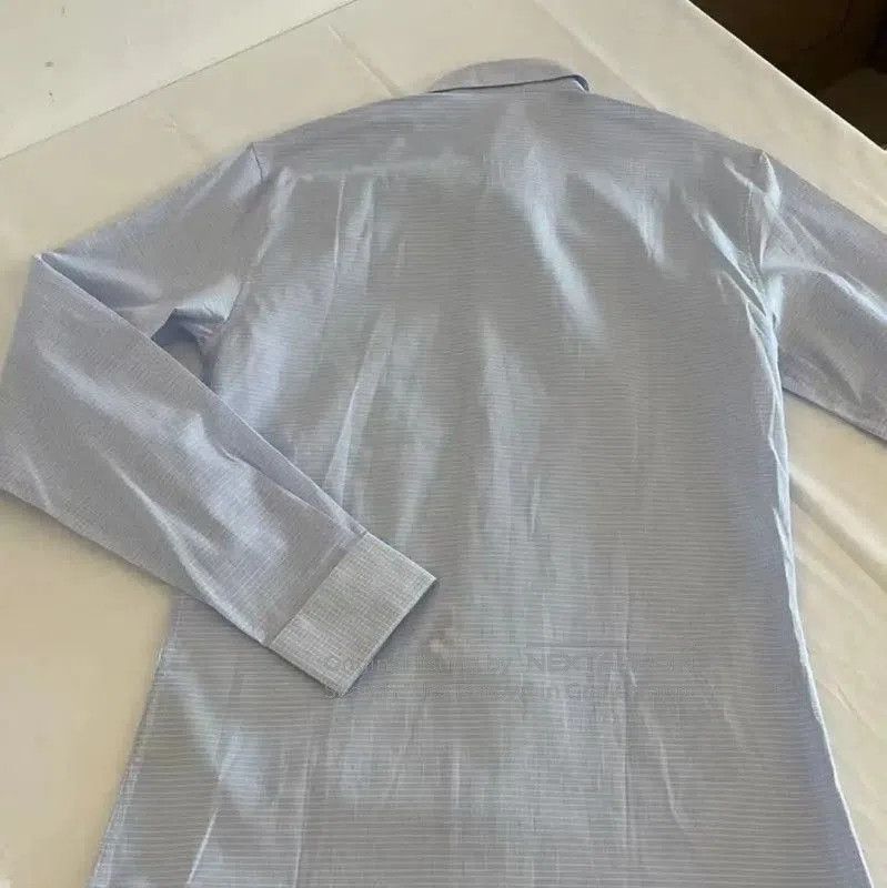 Dior Dior Light Blue Cotton Men's Shirt . Size US S / EU 44-46 / 1 - 9 Thumbnail
