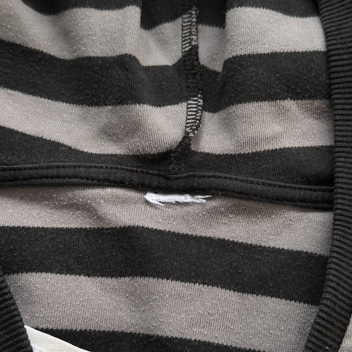 Hysteric Glamour Japan Striped Margiela Vibe Hoodie Hysteric Glamour Style Size S / US 4 / IT 40 - 8 Thumbnail