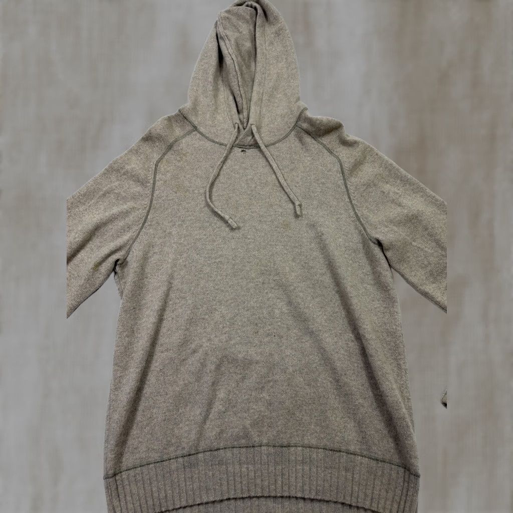 Everlane Everlane Women’s Large Pullover Hooded Sweatshirt Taupe Cashmere Beige Size L / US 10 / IT 46 - 1 Thumbnail
