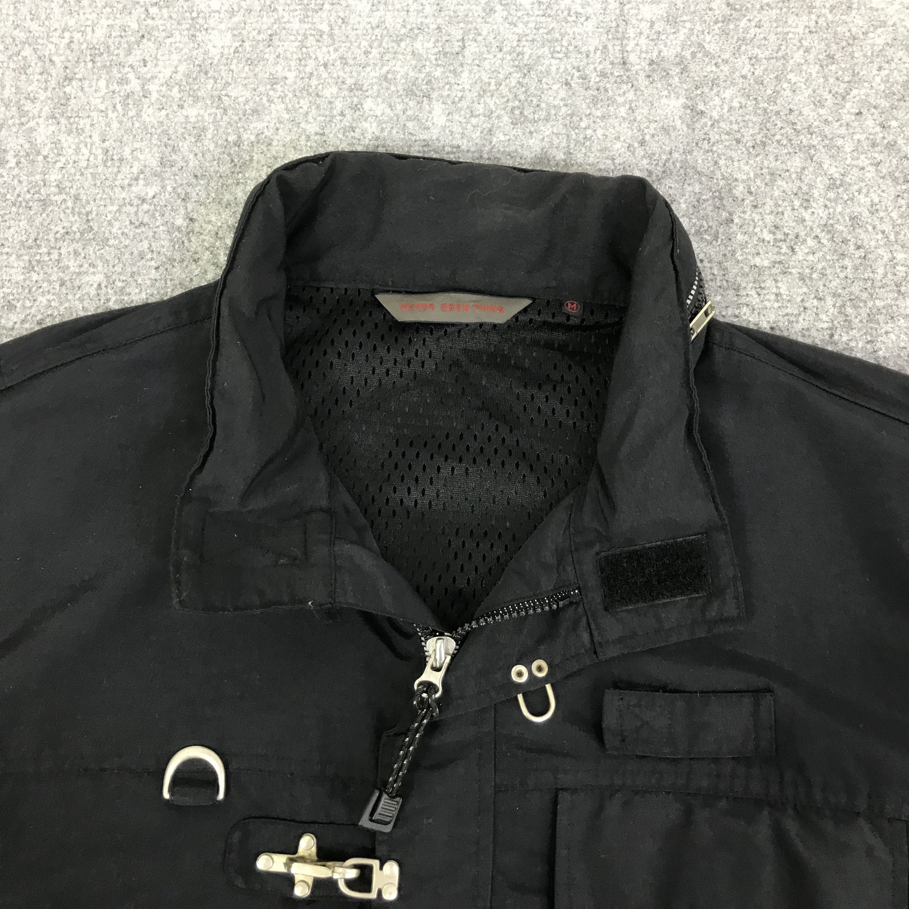 Japanese Brand NEVER SEEN THING JAPAN DESIGN PUNK JACKET K81B3 Size US M / EU 48-50 / 2 - 8 Thumbnail