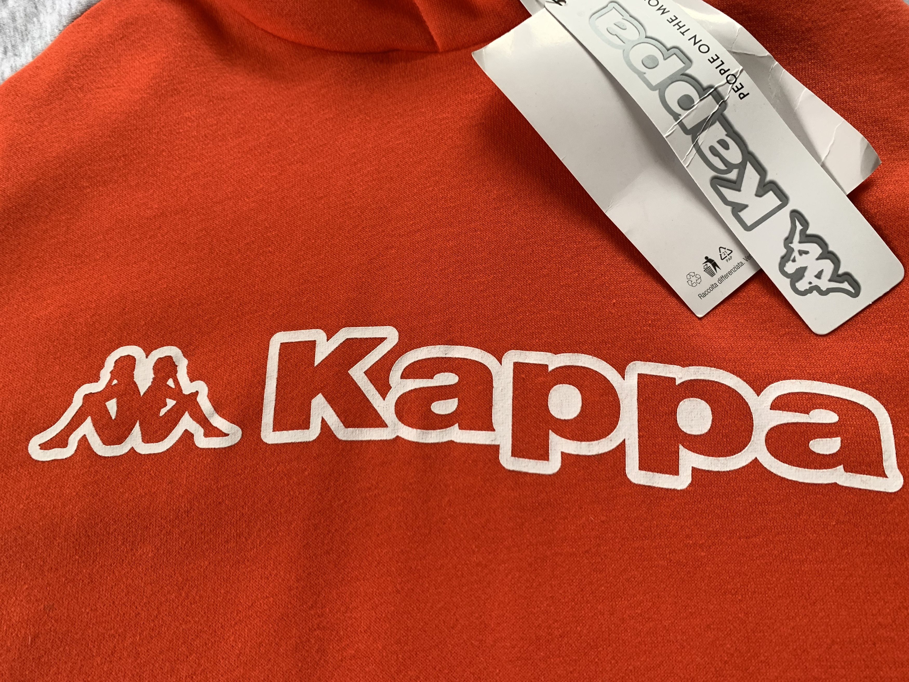 Kappa Kappa New Orange Cotton Hoodie Size US XL / EU 56 / 4 - 5 Thumbnail
