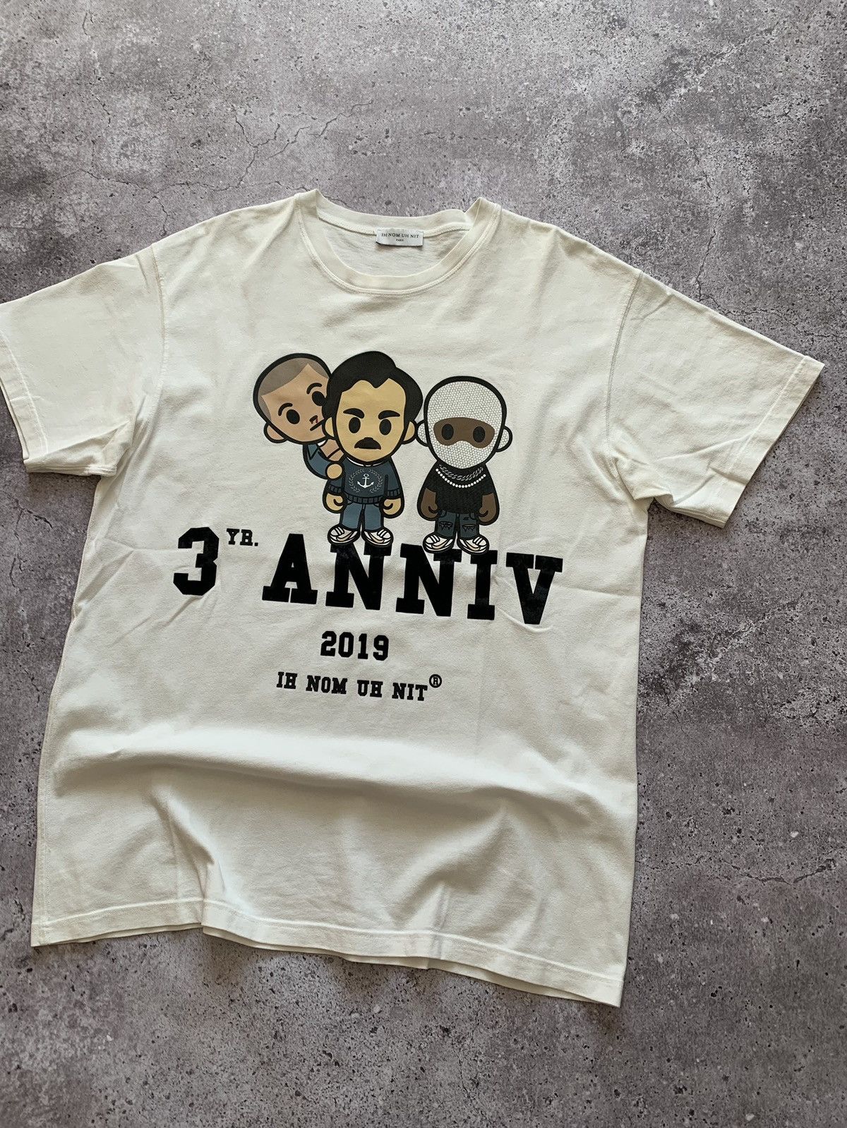 Ih Nom Uh Nit 🔥IH NOM UH NIT 3rd ANNIVERSARY T-SHIRT TEE PARIS Size US M / EU 48-50 / 2 - 3 Thumbnail