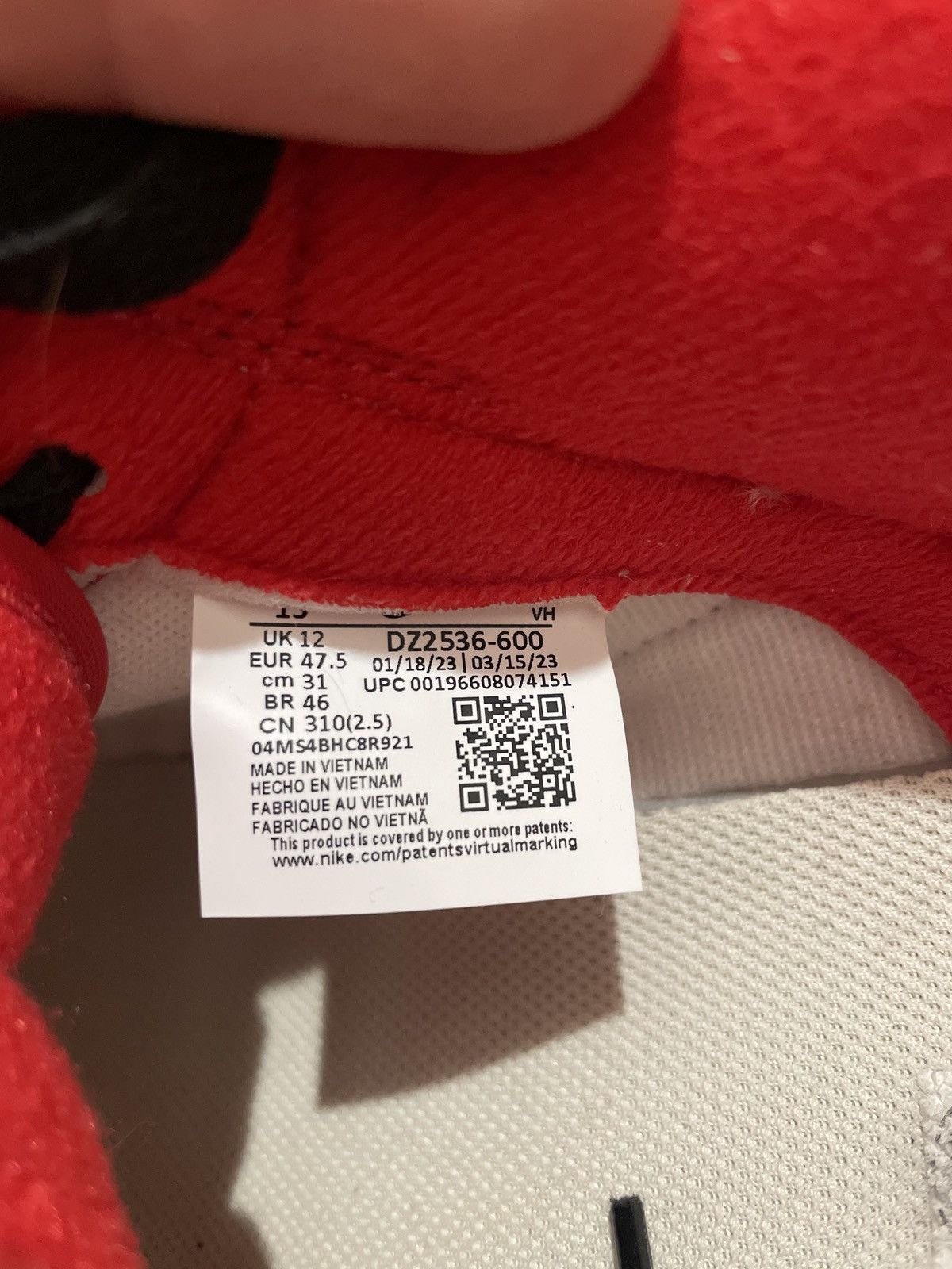 Nike Nike Chicago Split Dunk Size US 13 / EU 46 - 7 Thumbnail