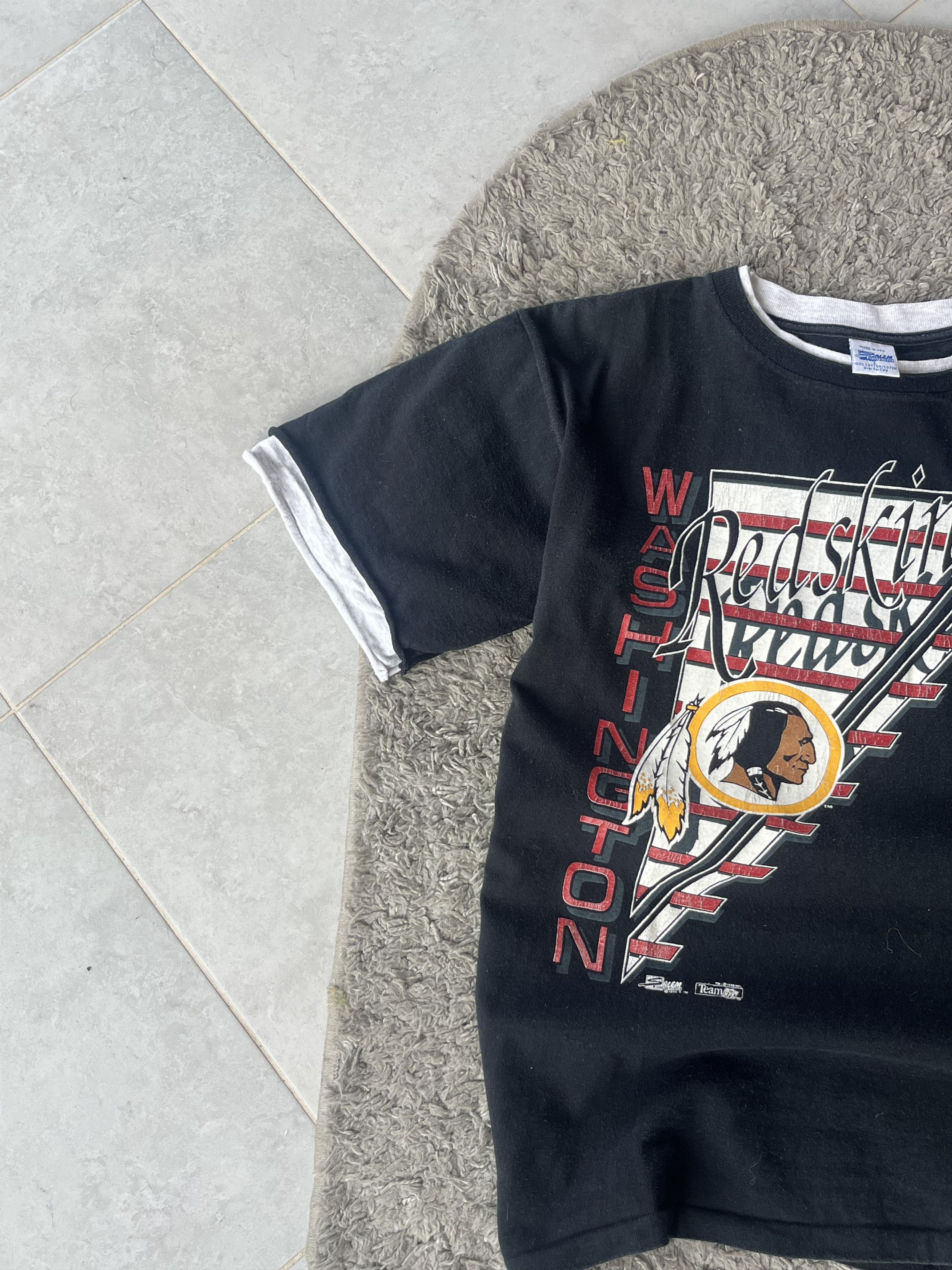 Salem Sportswear Vintage Salem Sportswear NFL Washington Redskins 1992 Size US L / EU 52-54 / 3 - 3 Thumbnail