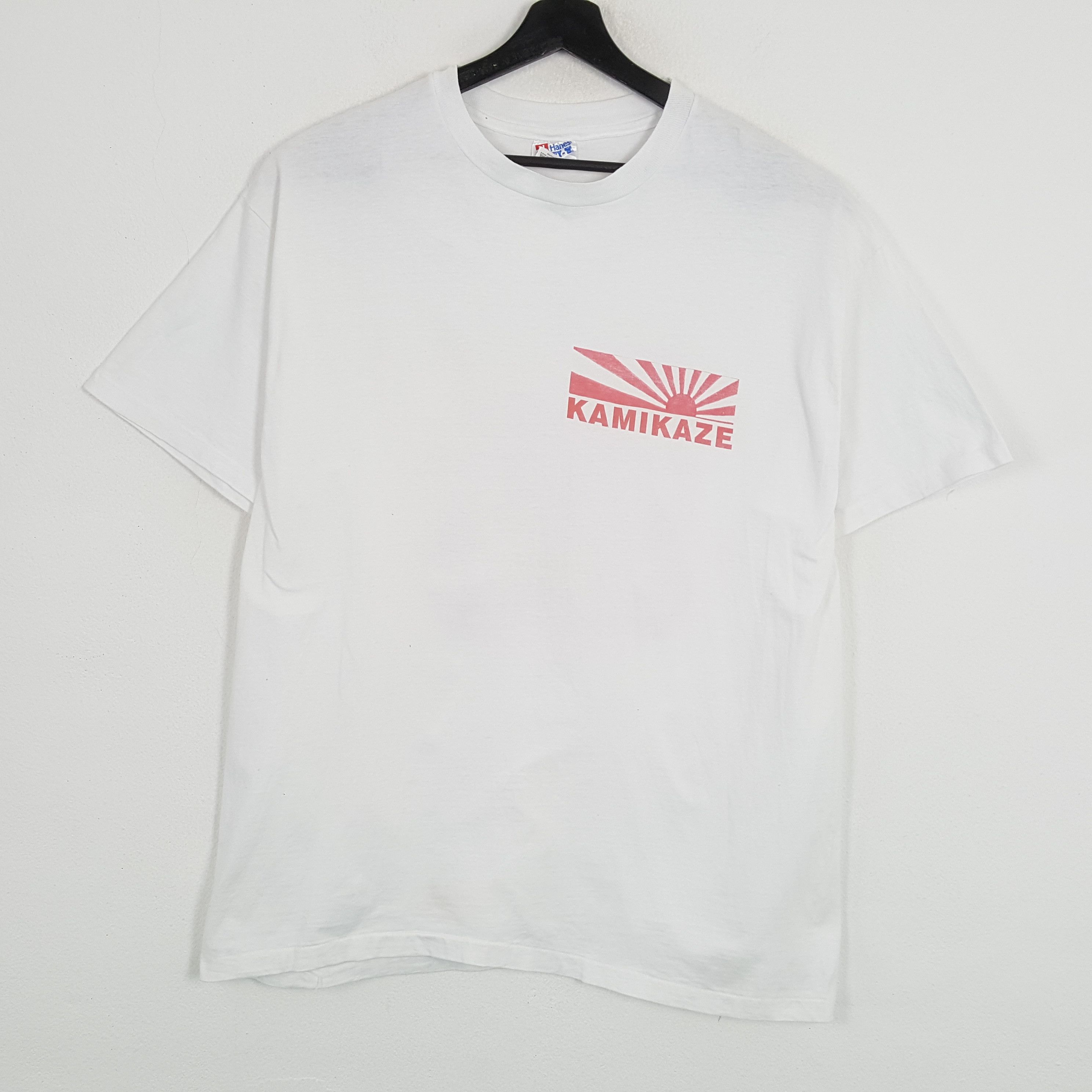 Japanese Brand × Vintage KAMIKAZE Vintage Tshirt Size US XL / EU 56 / 4 - 3 Thumbnail