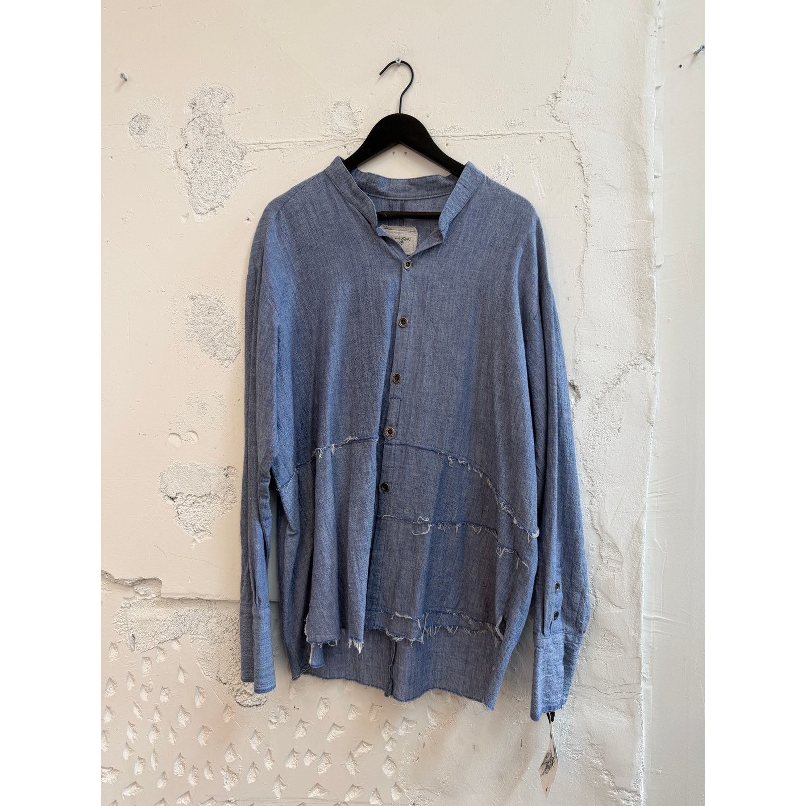 Greg Lauren Greg Lauren SAMPLE Distressed Studio Shirt Size US XL / EU 56 / 4 - 1 Thumbnail