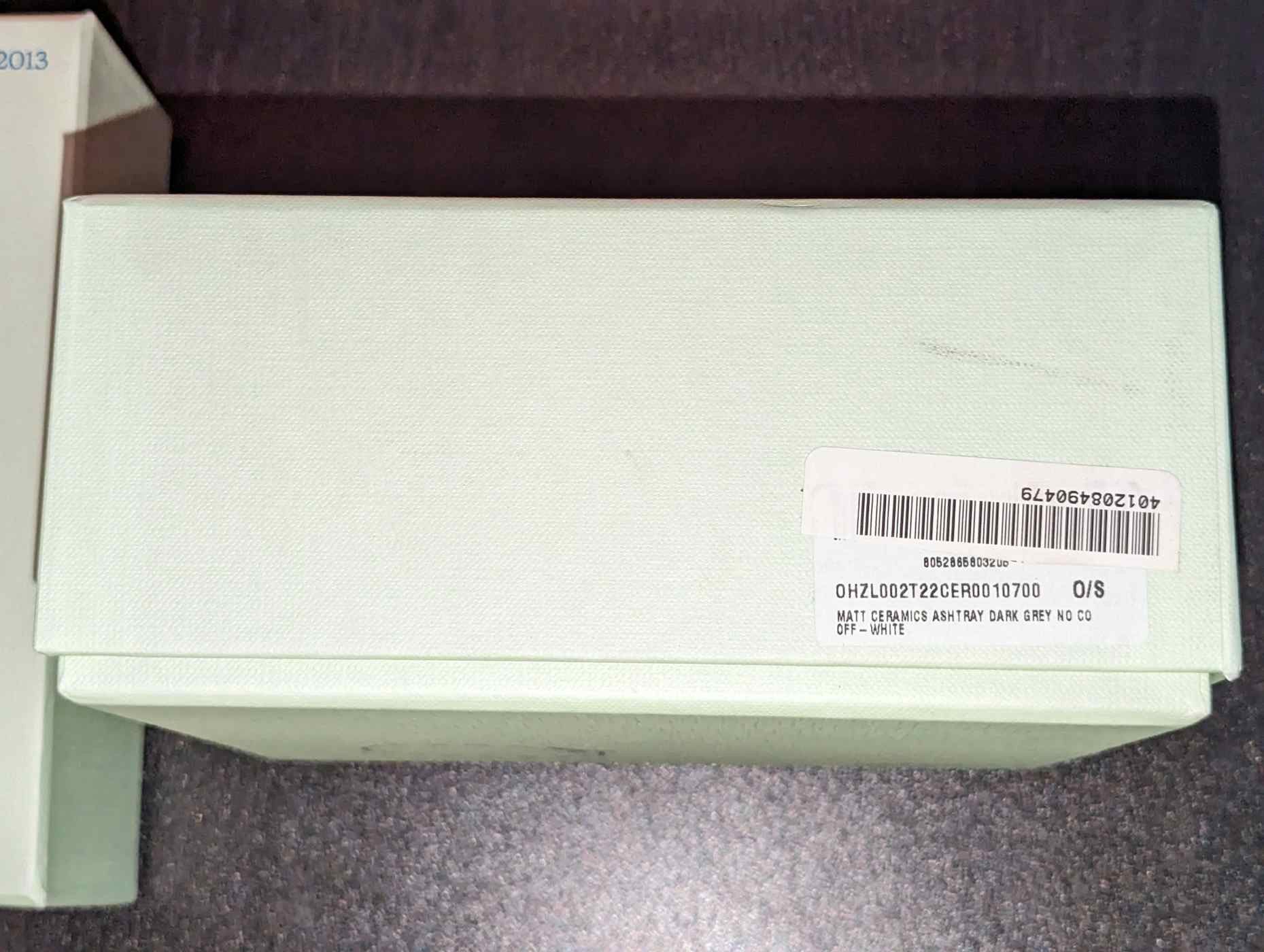 Off-White Off White Ashtray - Ceramic - Black Size ONE SIZE - 2 Thumbnail
