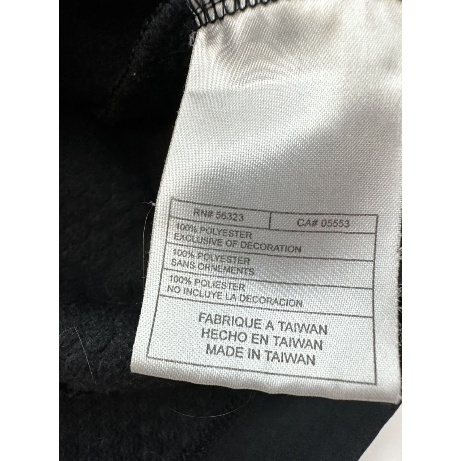 Nike VINTAGE Nike Jacket Womens Medium Black Fleece Golf Full Zip Size M / US 6-8 / IT 42-44 - 7 Thumbnail